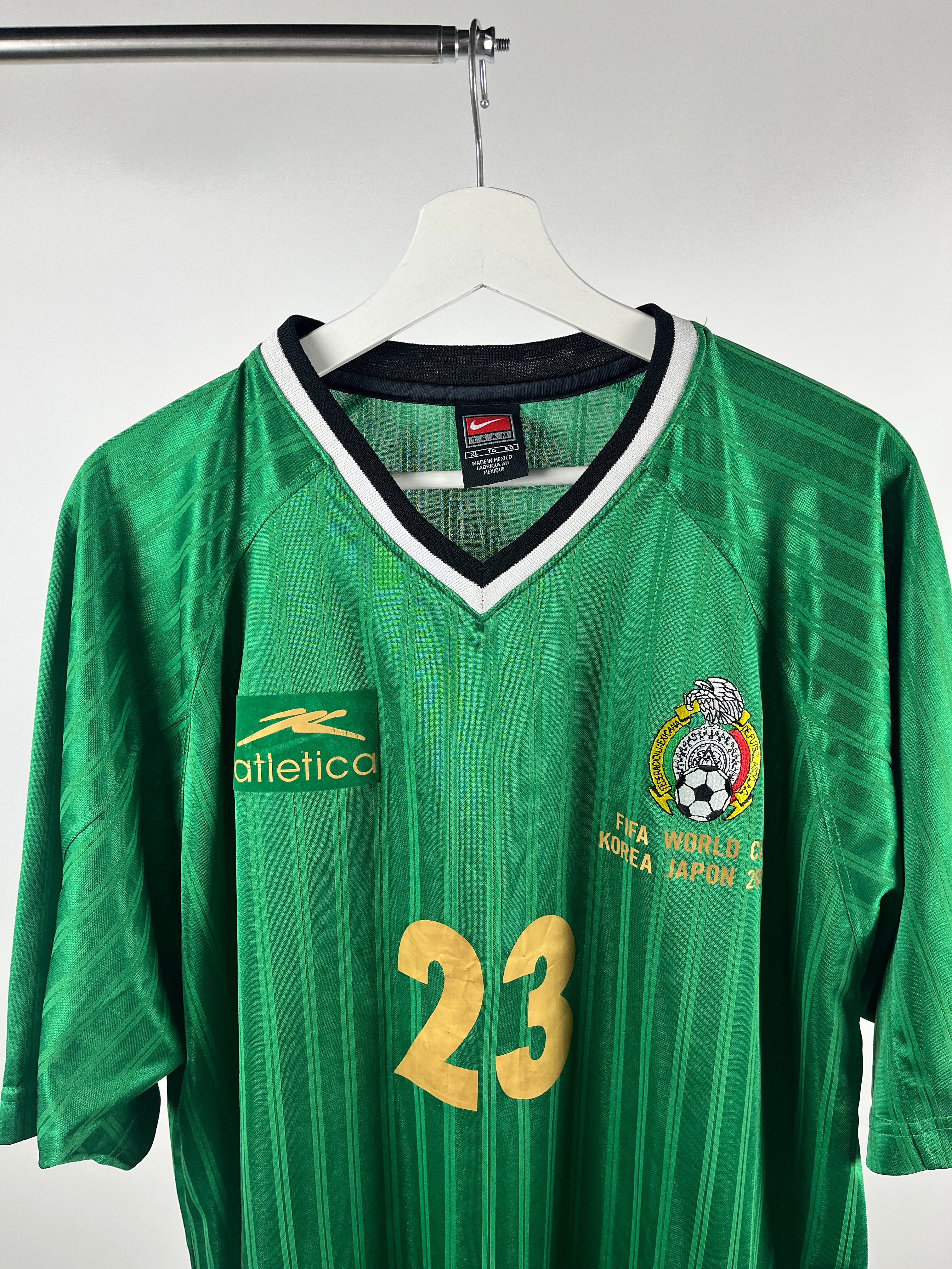Jersey Portero México 2002 Utilería Preparado Para Jorge Campos *Corea-Japón* (XL)