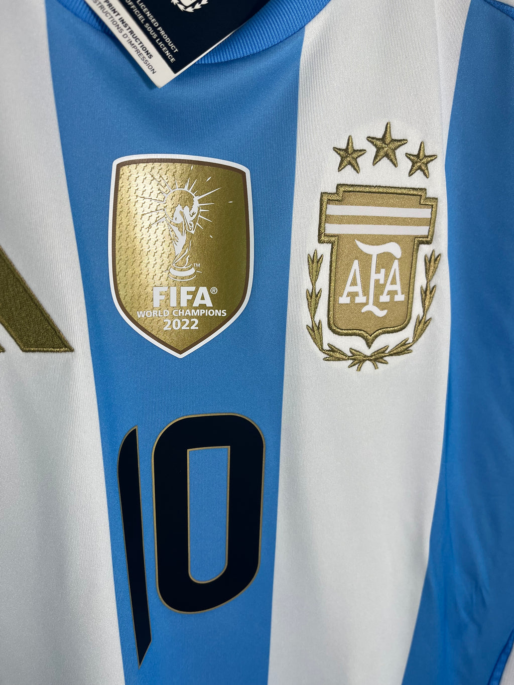 Jersey Argentina Local 2024 2025 Lionel Messi *C/Etiquetas* (XL)