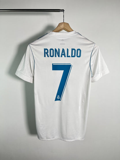 Jersey Real Madrid Local 2017 2018 Cristiano Ronaldo (S)