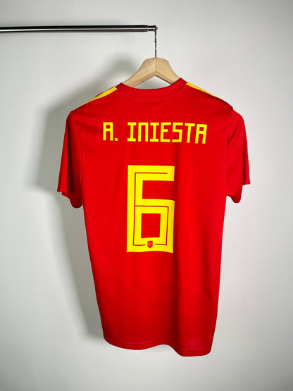 Jersey España Local 2018 2019 Andrés Iniesta (M)