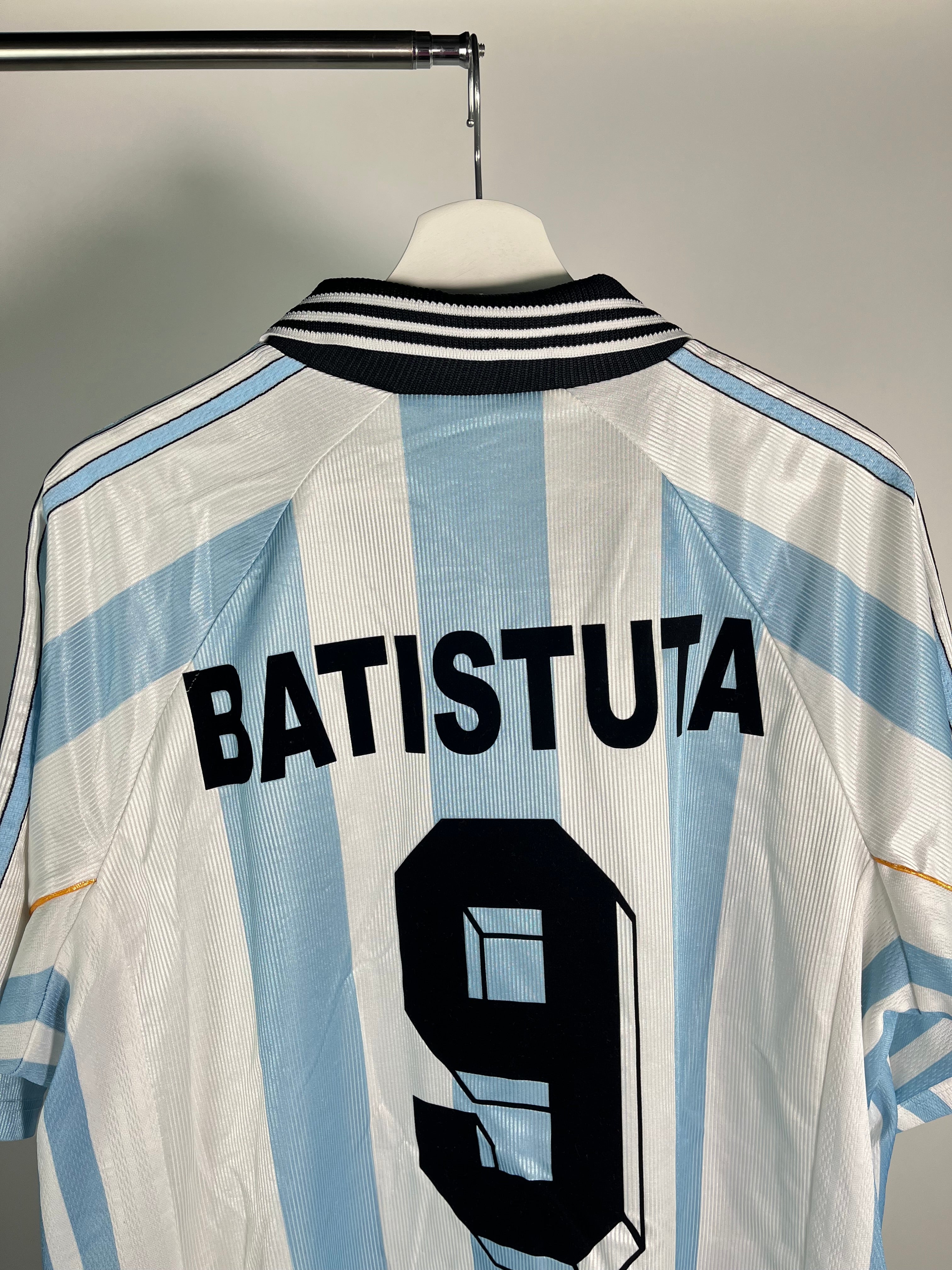 Jersey Argentina 1998 1999 *Mundial Francia* Gabriel Batistuta (L)