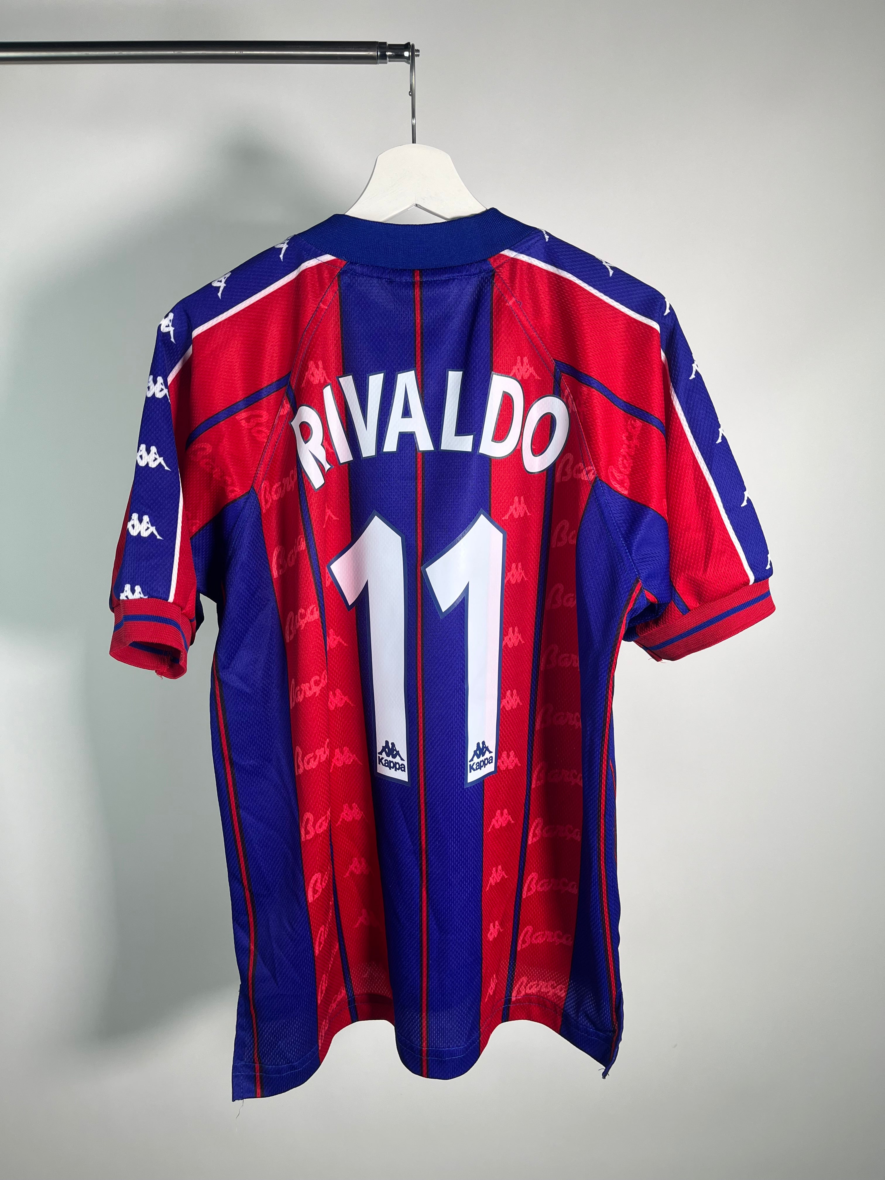 Jersey Barcelona Local 1997 1998 Rivaldo (L)