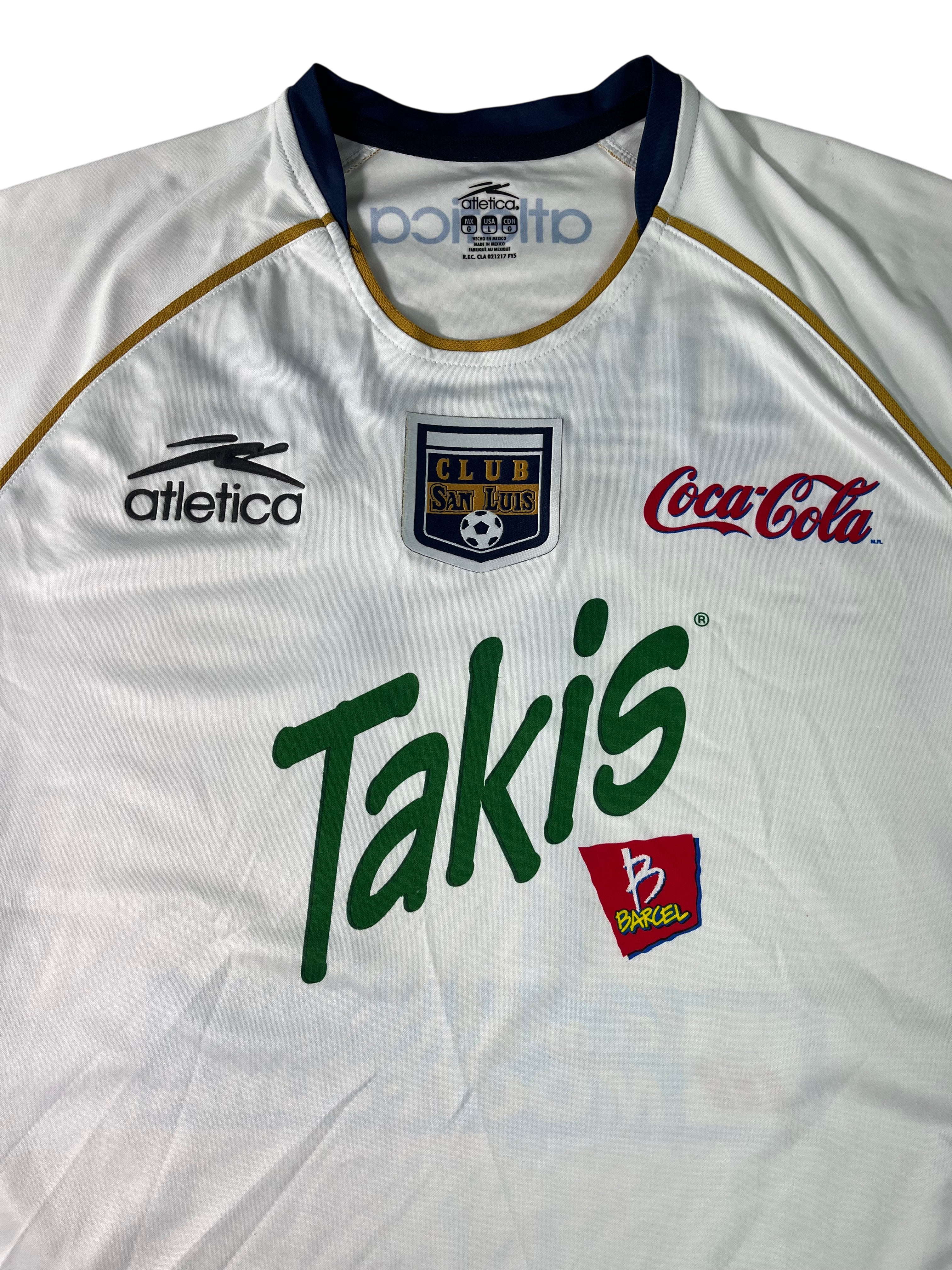 Jersey San Luis Visita 2006 2007 Utilería Reinaldo Nadia (L)