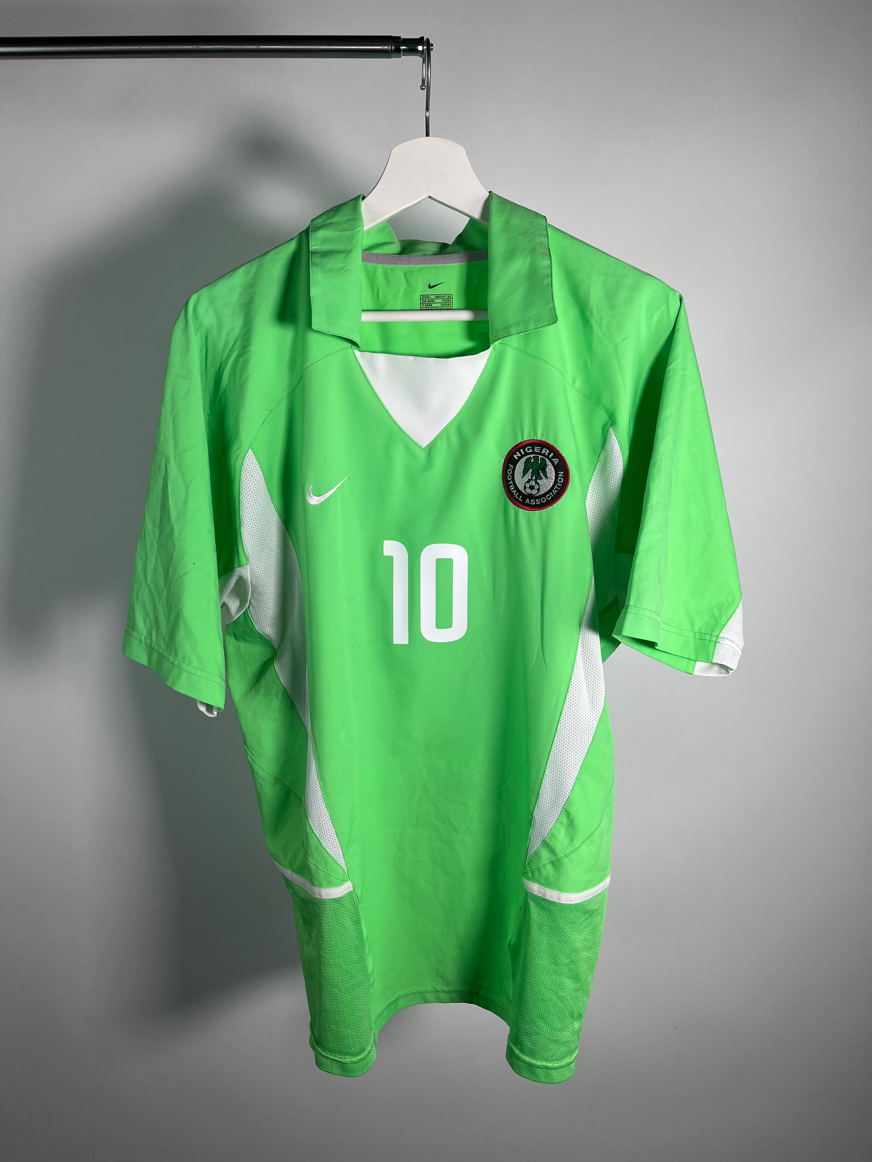 Jersey Nigeria Local 2002 2004 Jay Jay Okocha (L)