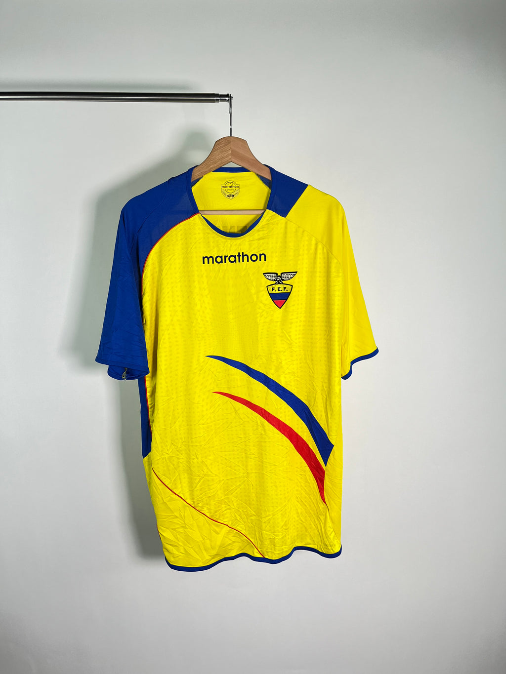 Jersey Ecuador Local 2006 2007 Édison Méndez (XL)