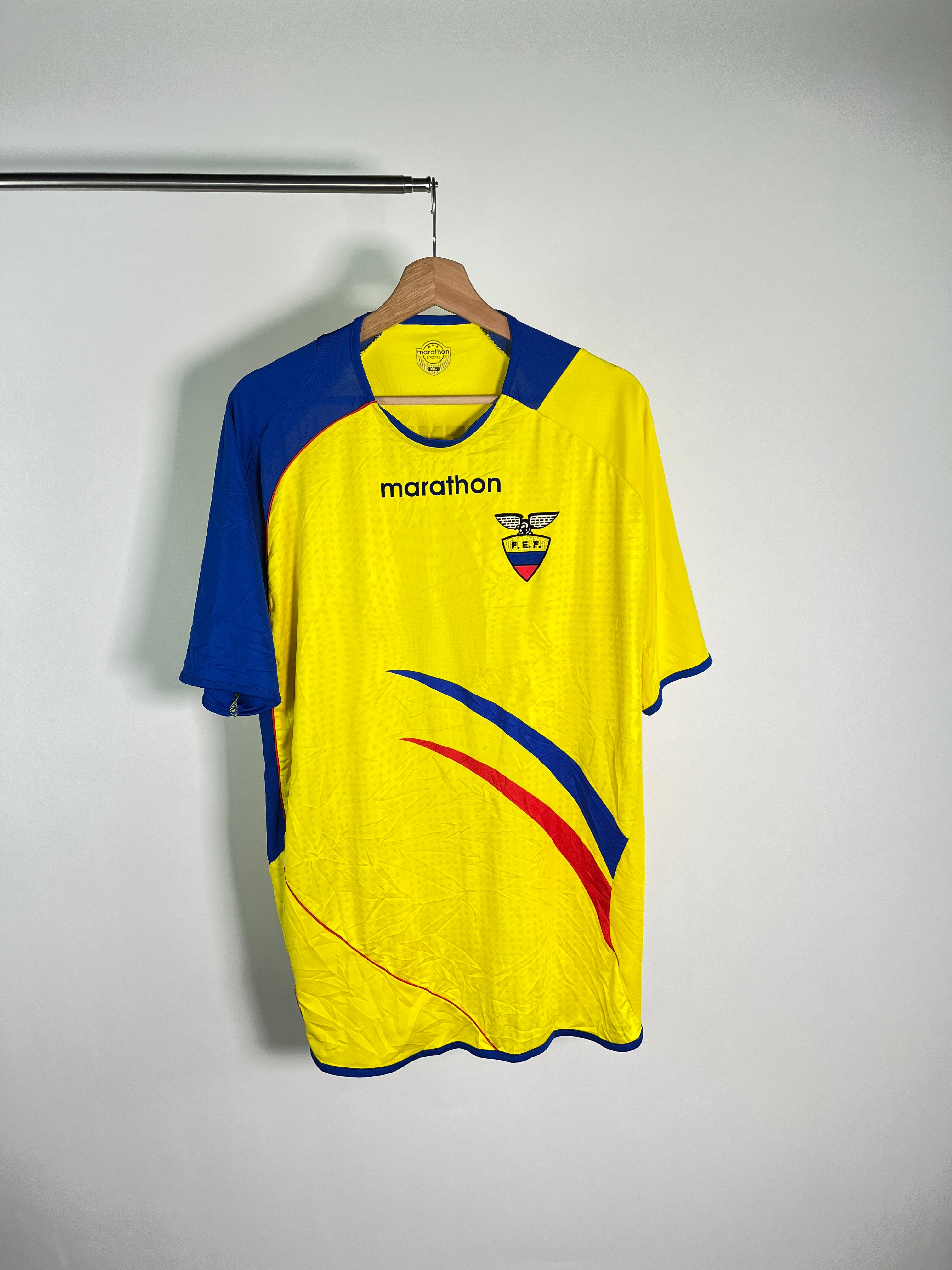 Jersey Ecuador Local 2006 2007 Édison Méndez (XL)