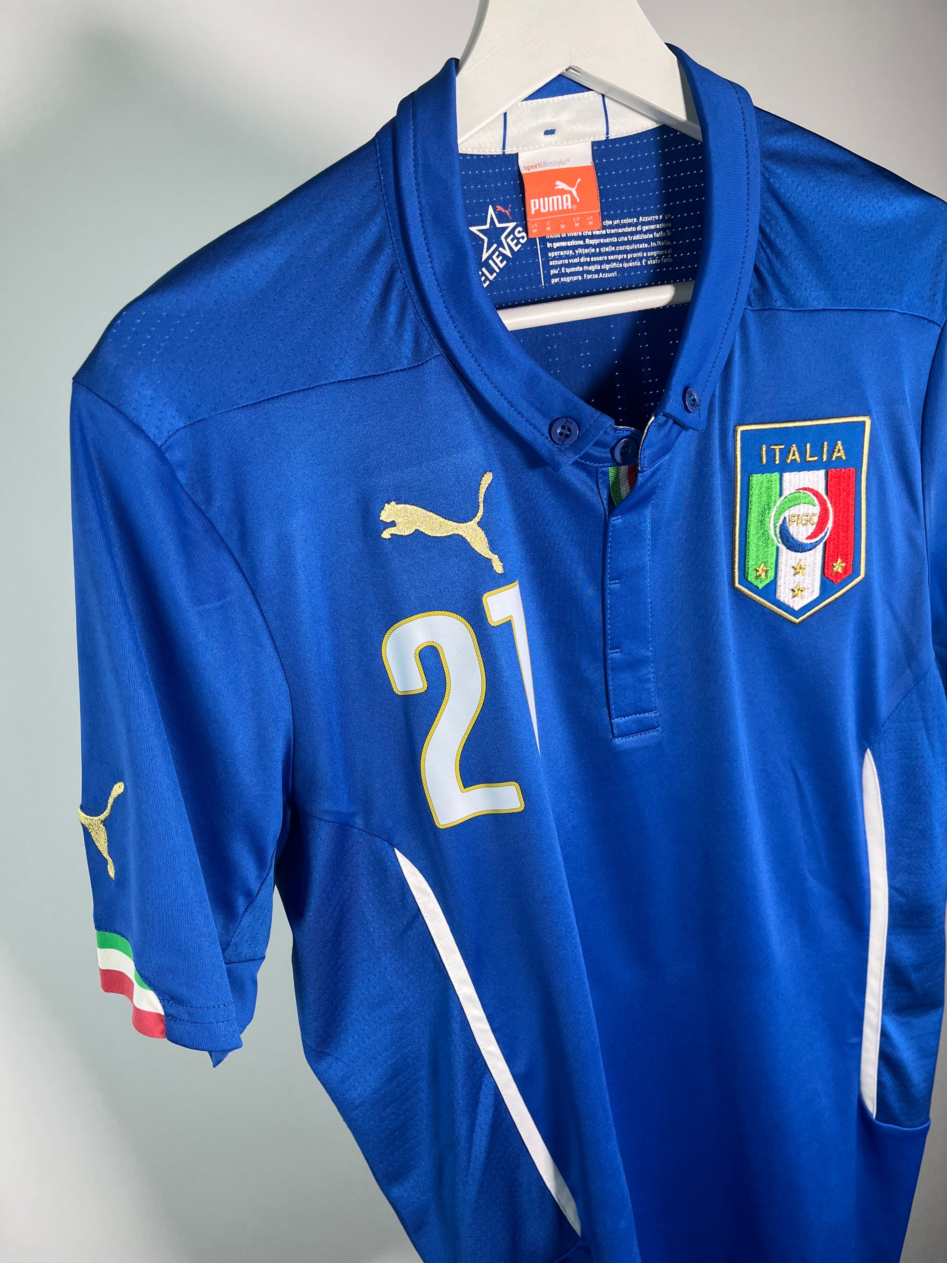 Jersey Italia Local 2014 2016 Andrea Pirlo (M)