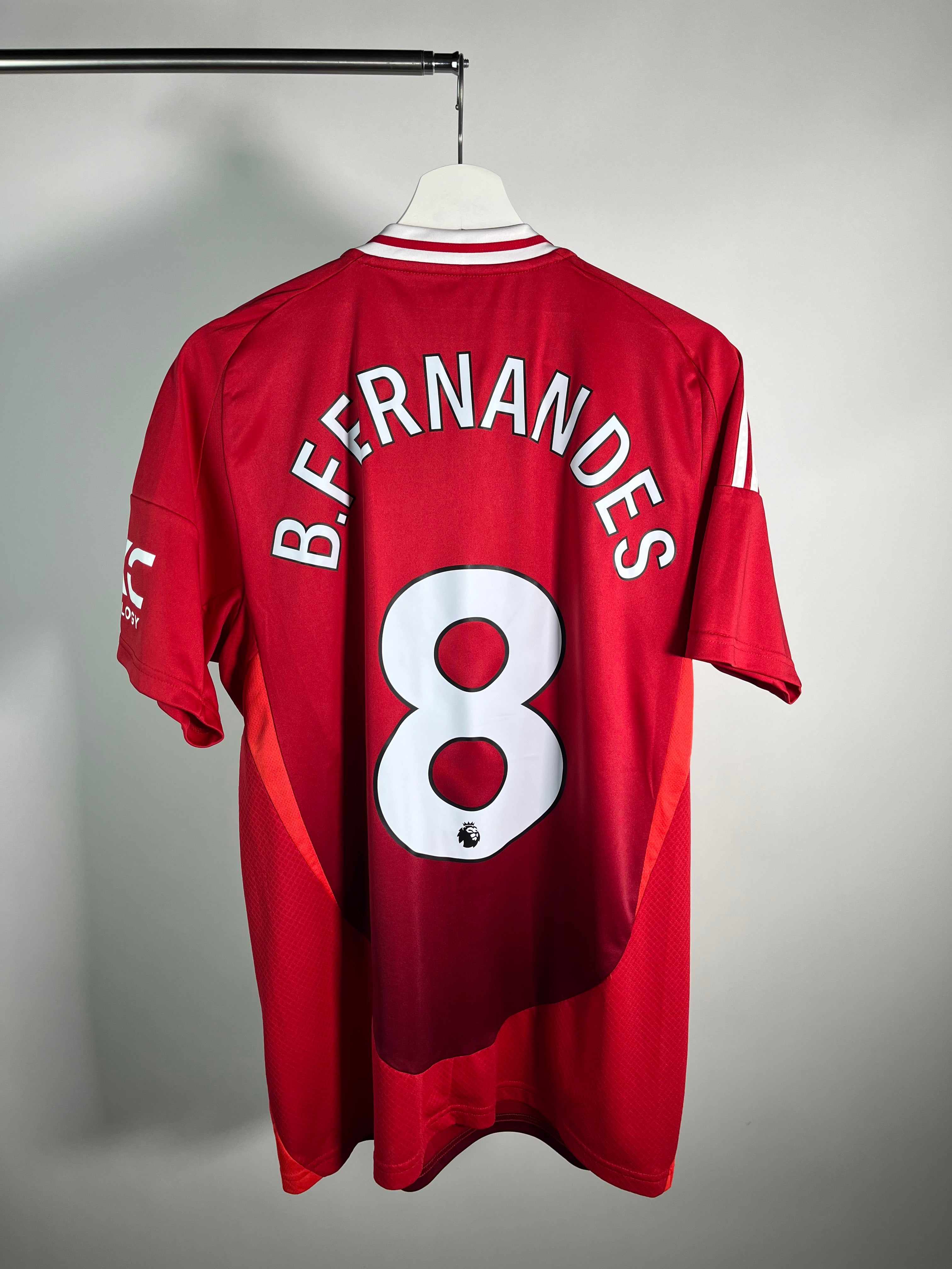 Jersey Manchester United Local 2024 2025 Bruno Fernandes (XL)
