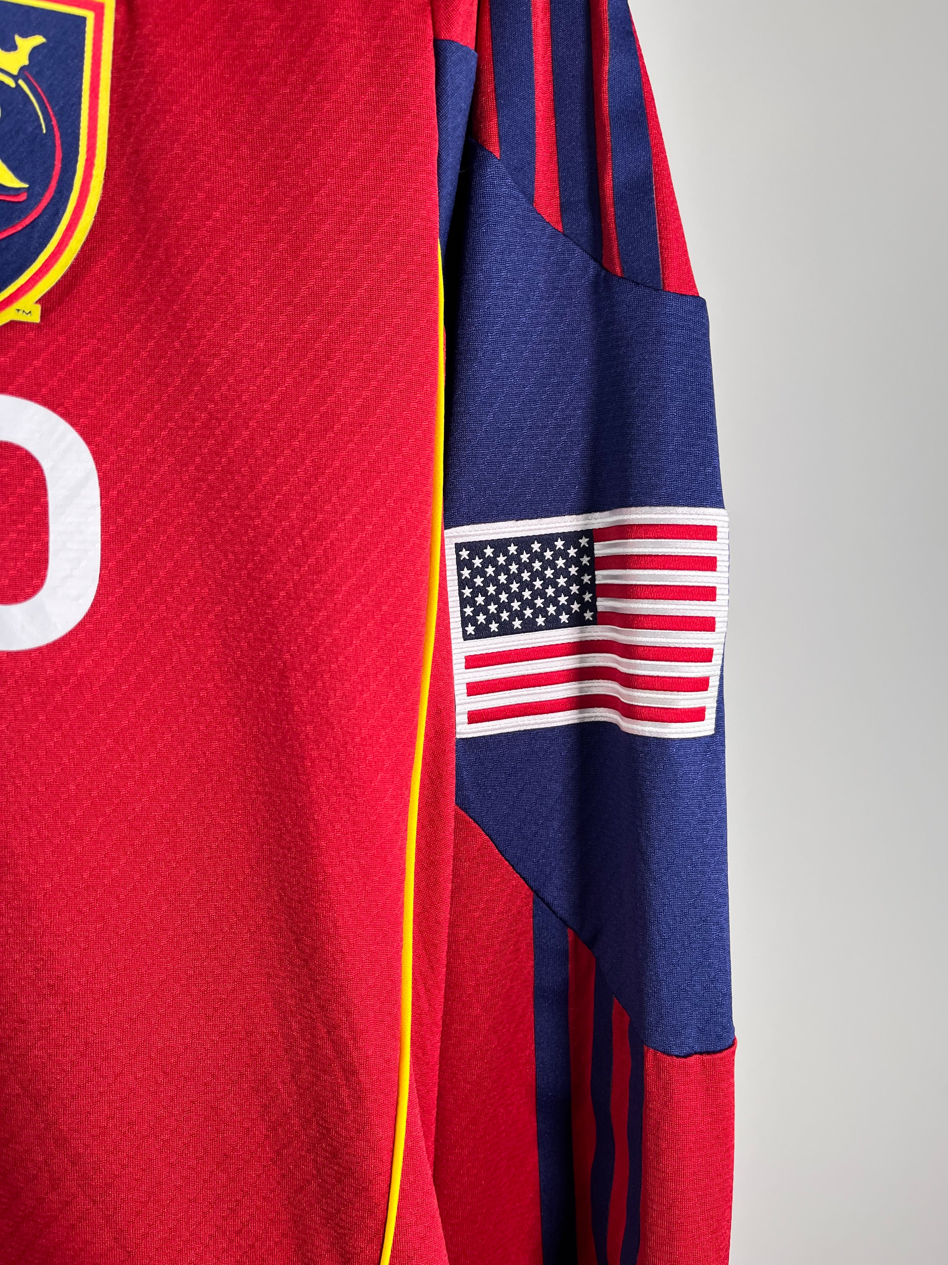 Jersey Real Salt Lake Local 2010 2011 Manga Larga *Sample* Versión Jugador (L)