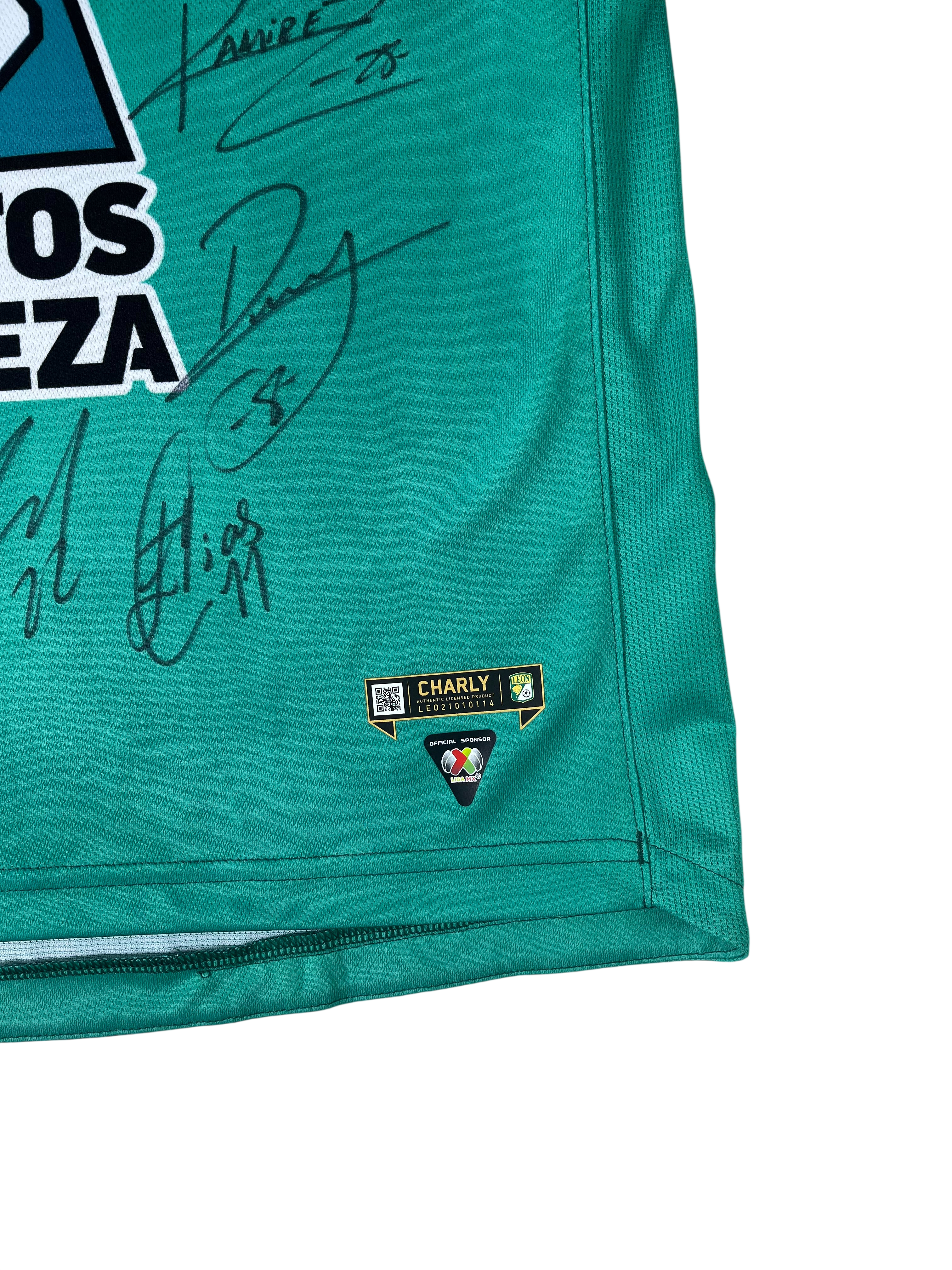 Jersey León Local 2021 2022 *C/Etiquetas* Autografiada (L)