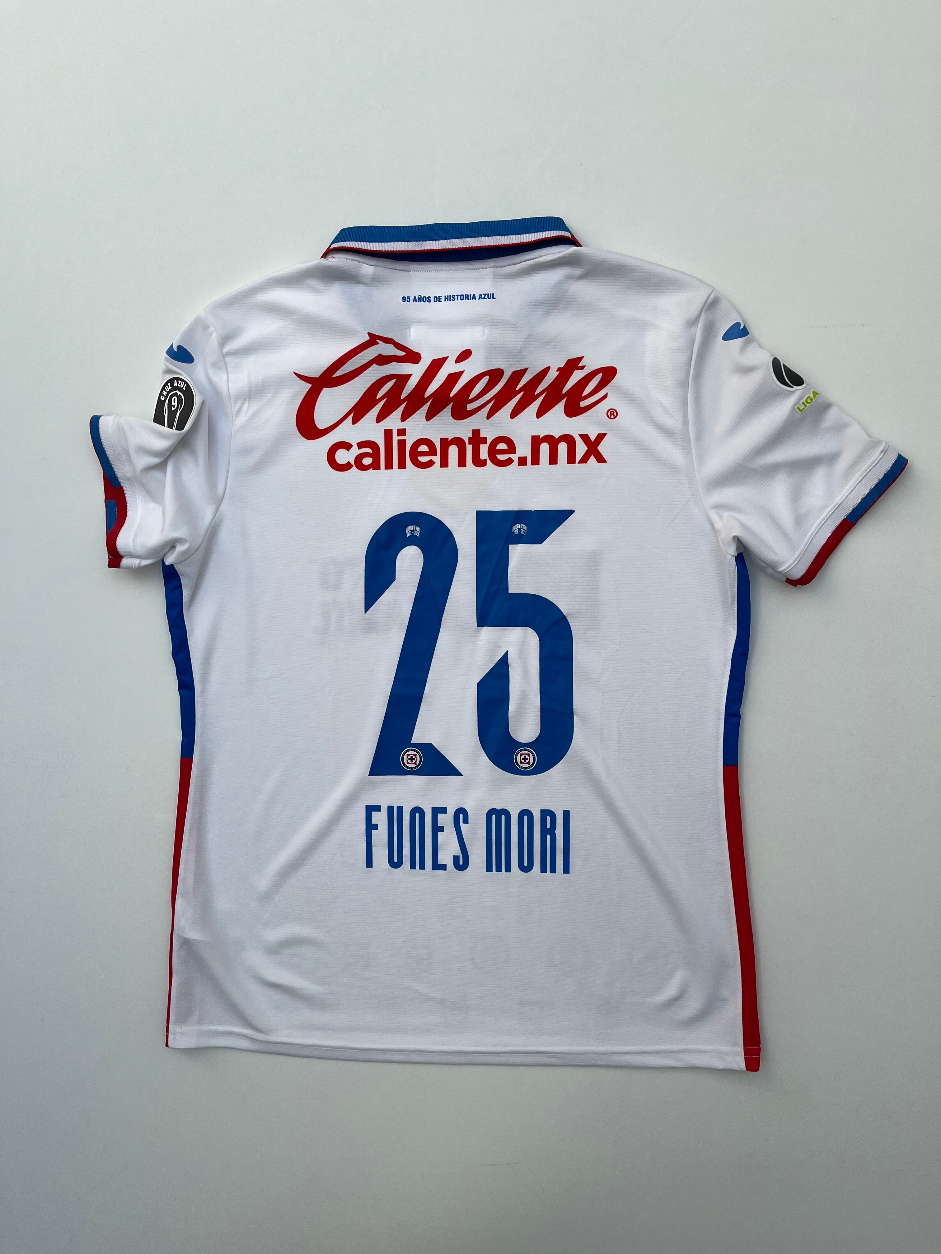 Jersey Cruz Azul Visita 2022 2023 Match Worn Ramiro Funes (M)