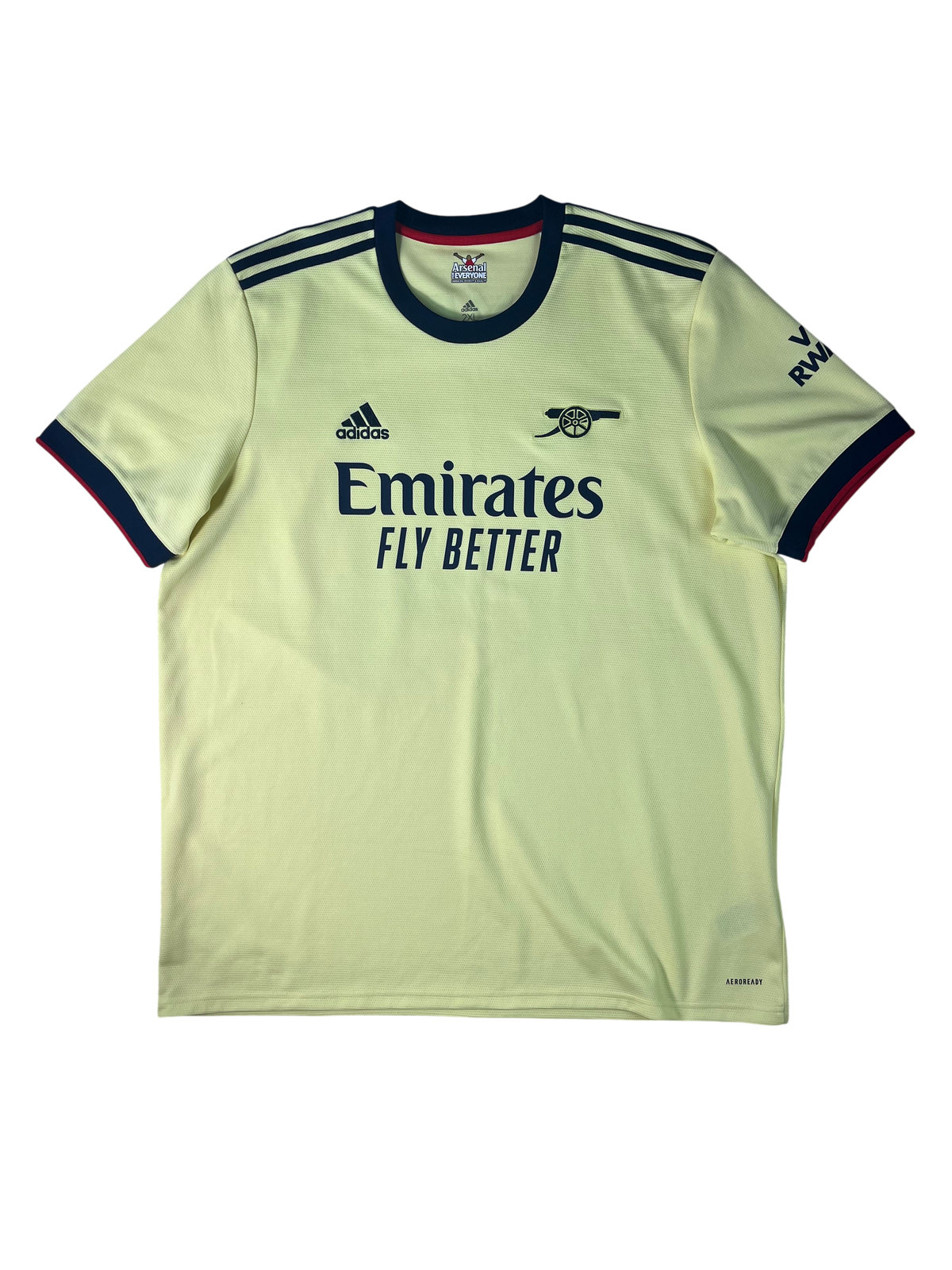 Jersey Arsenal Visita 2021 2022 Pierre Emerick Aubameyang (XXL)