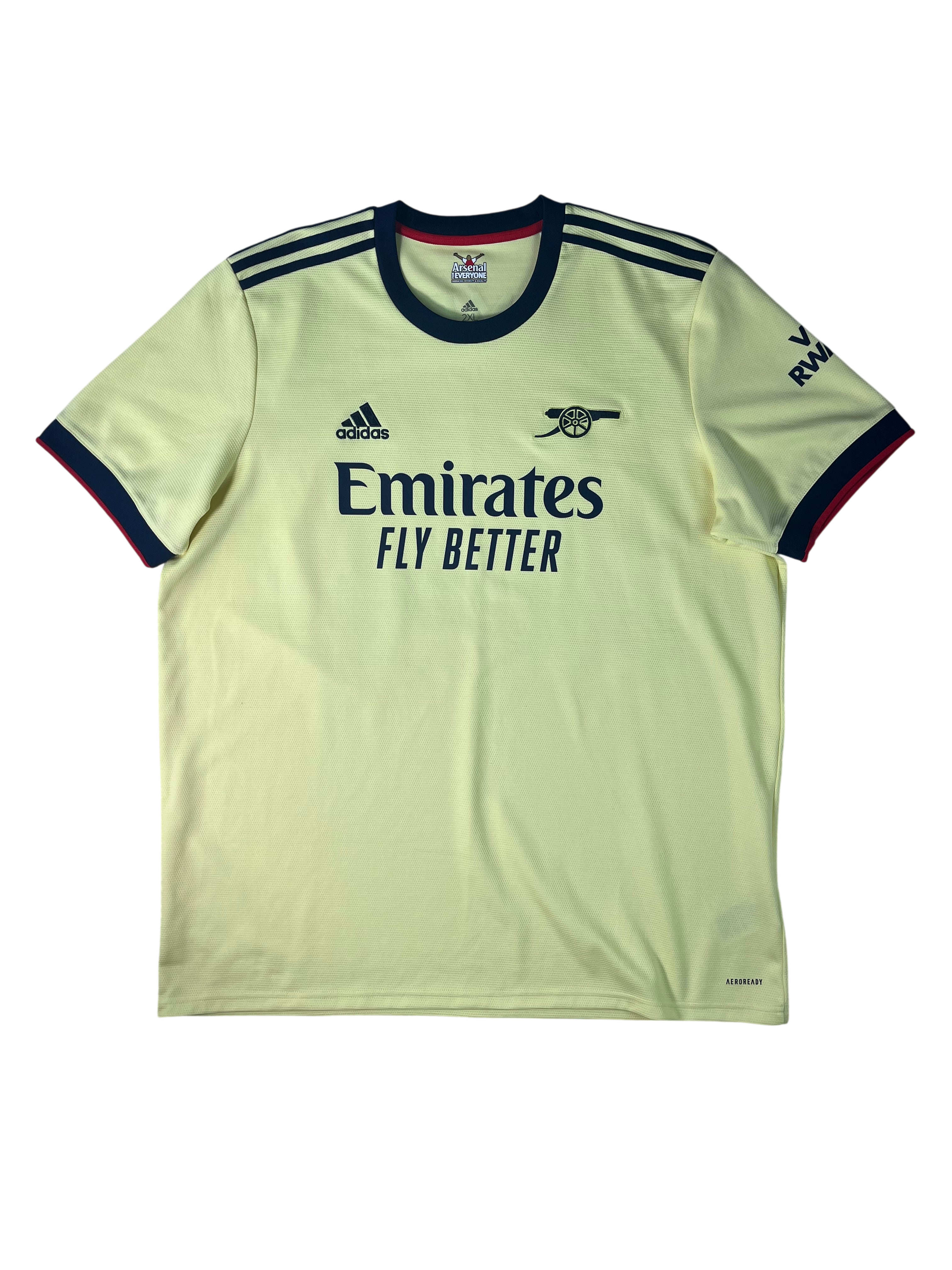 Jersey Arsenal Visita 2021 2022 Pierre Emerick Aubameyang (XXL)
