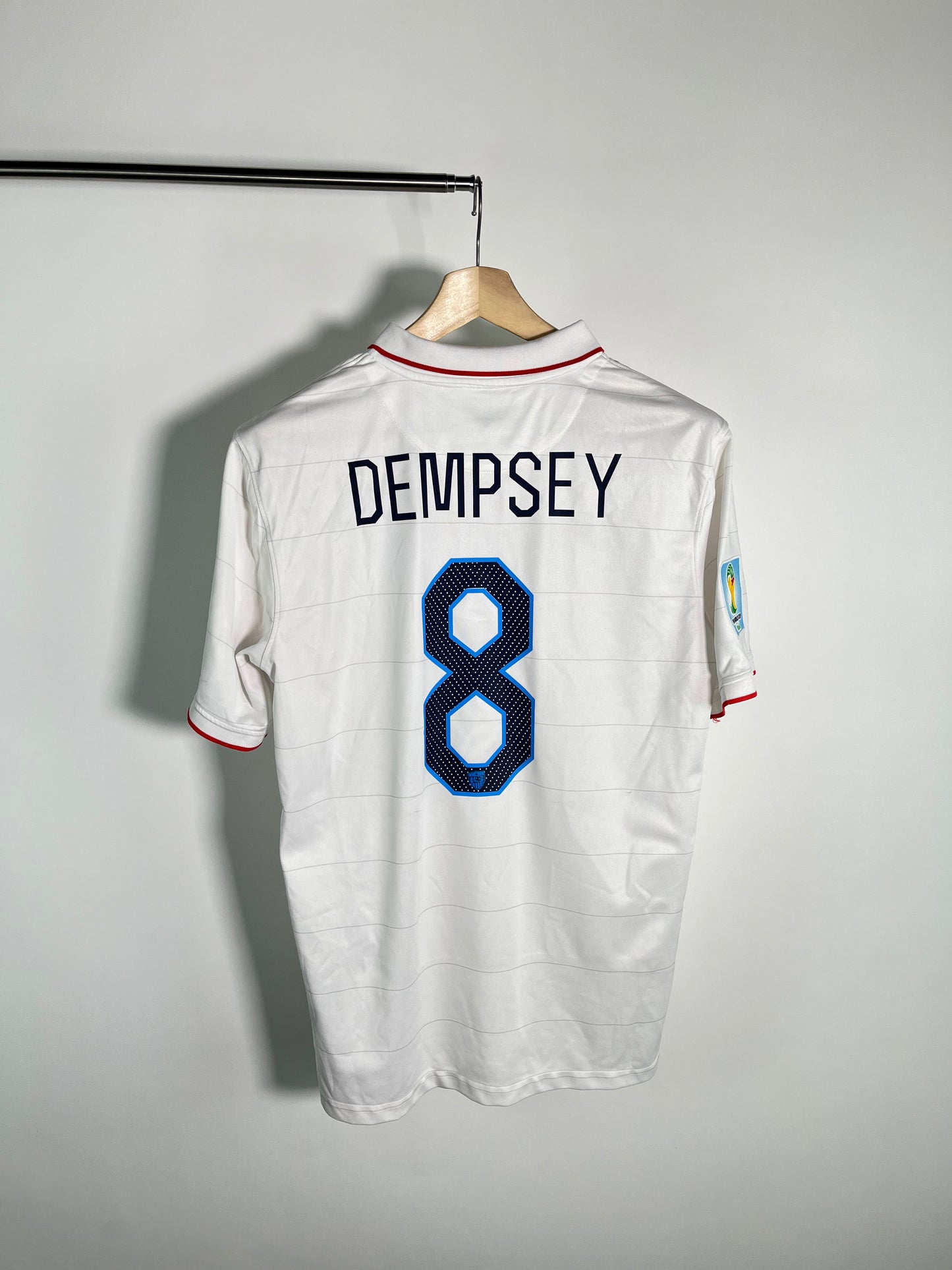 Jersey Estados Unidos Local 2014 2015 *Mundial Brasil* Clint Dempsey (L)