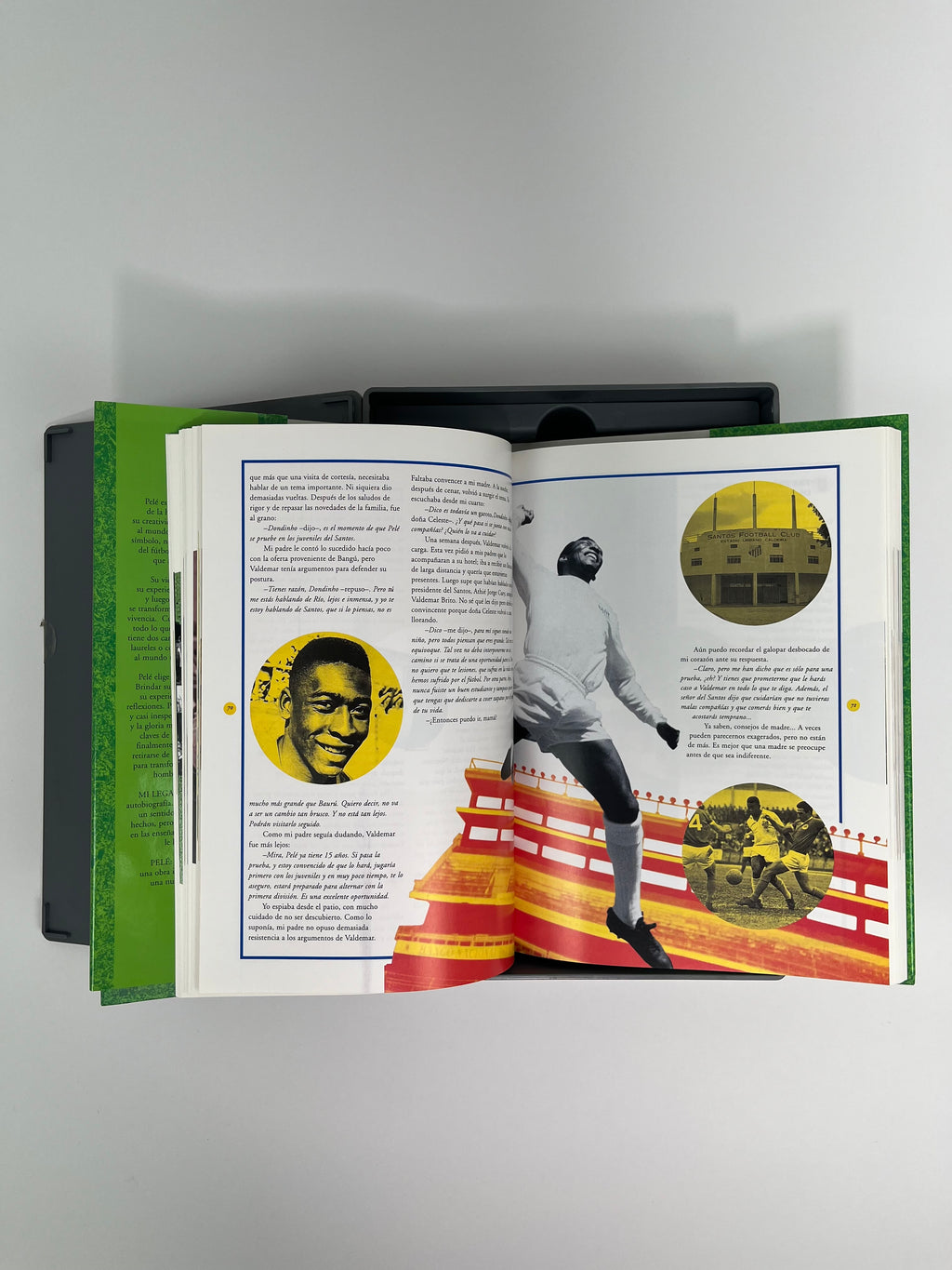 Huella Pelé Con Certificado de Autenticidad