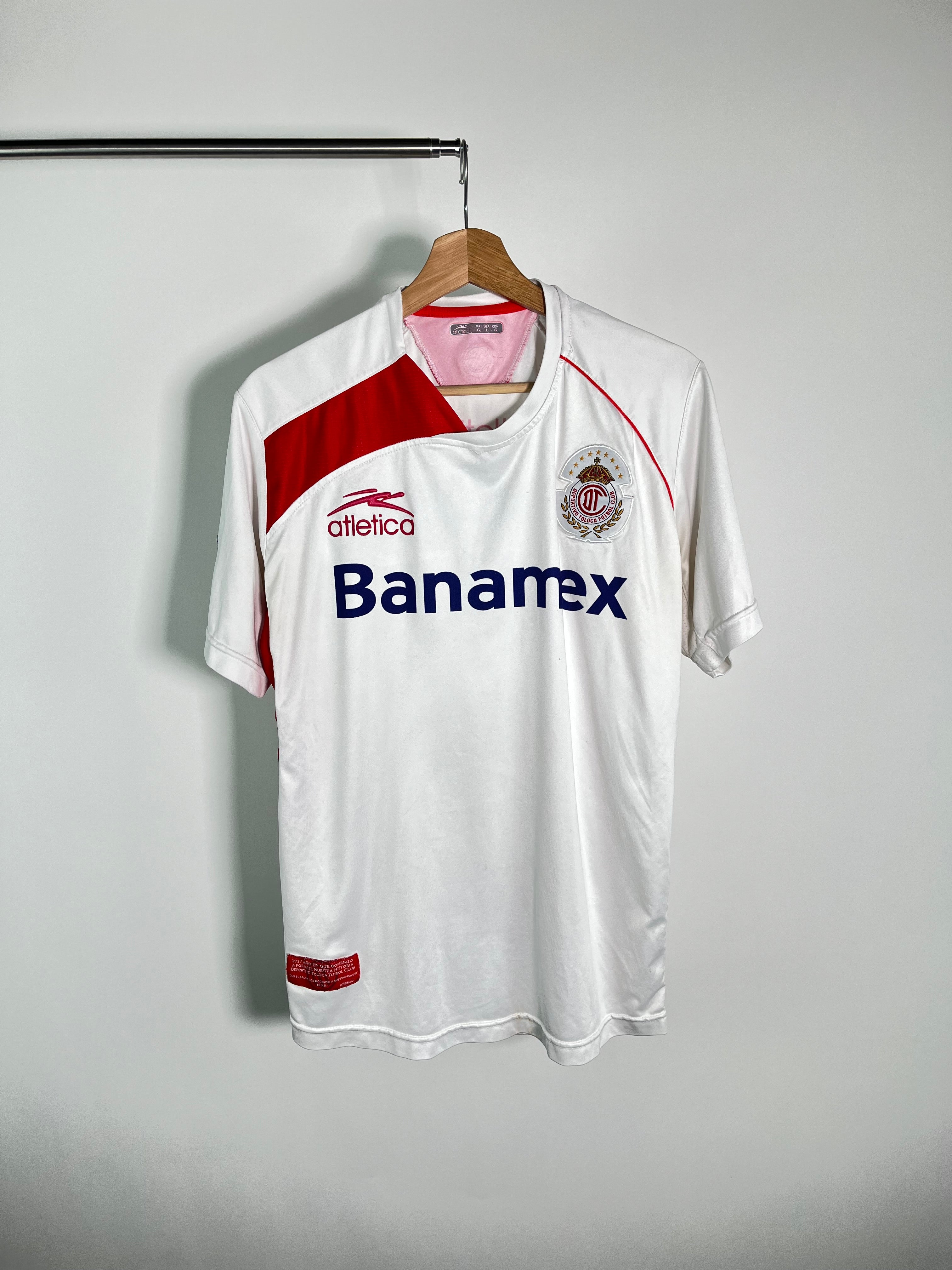 Jersey Toluca Visita 2009 2010 Sinha (L)