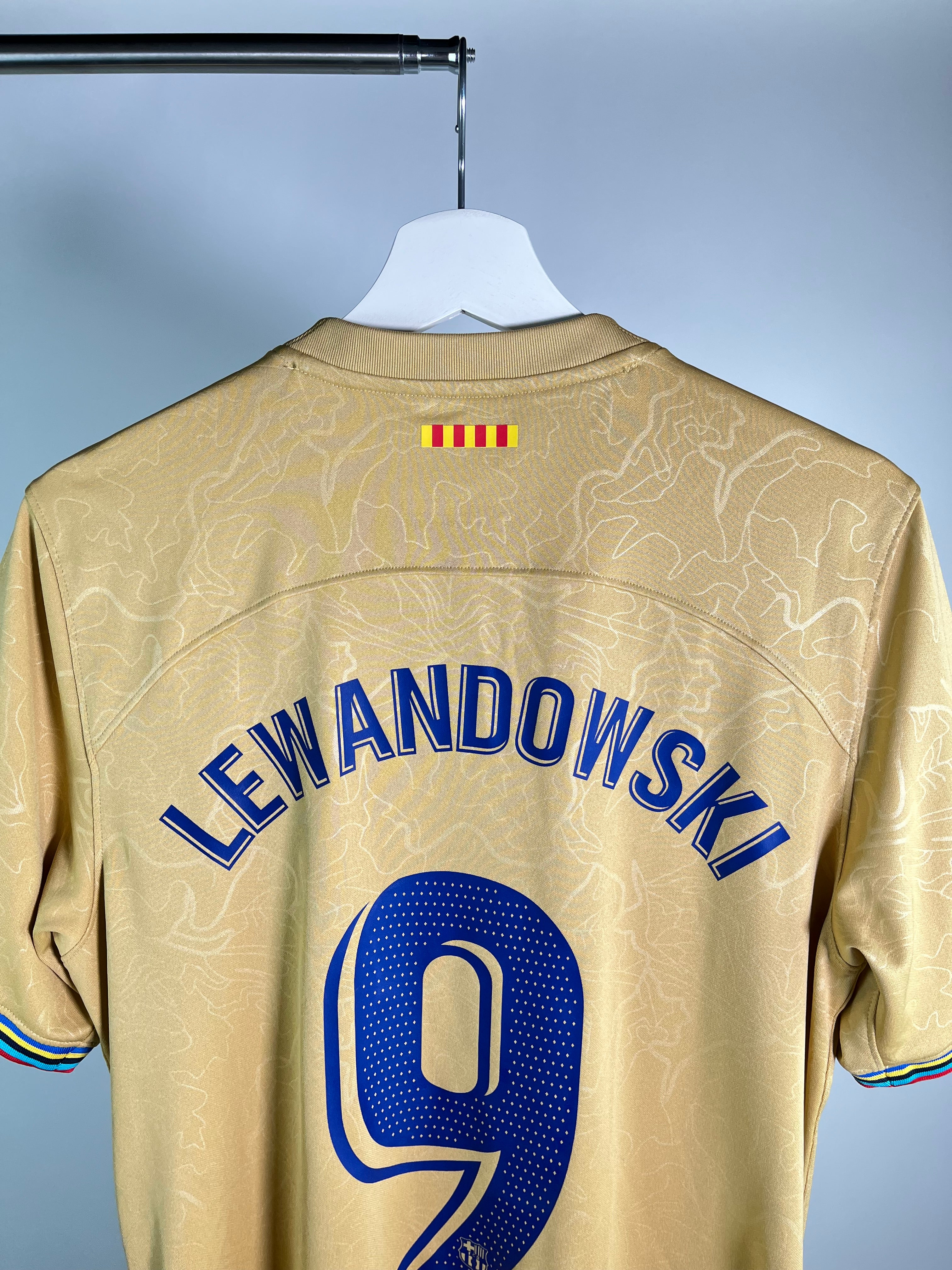 Jersey Barcelona Visita 2022 2023 Robert Lewandowski (S)