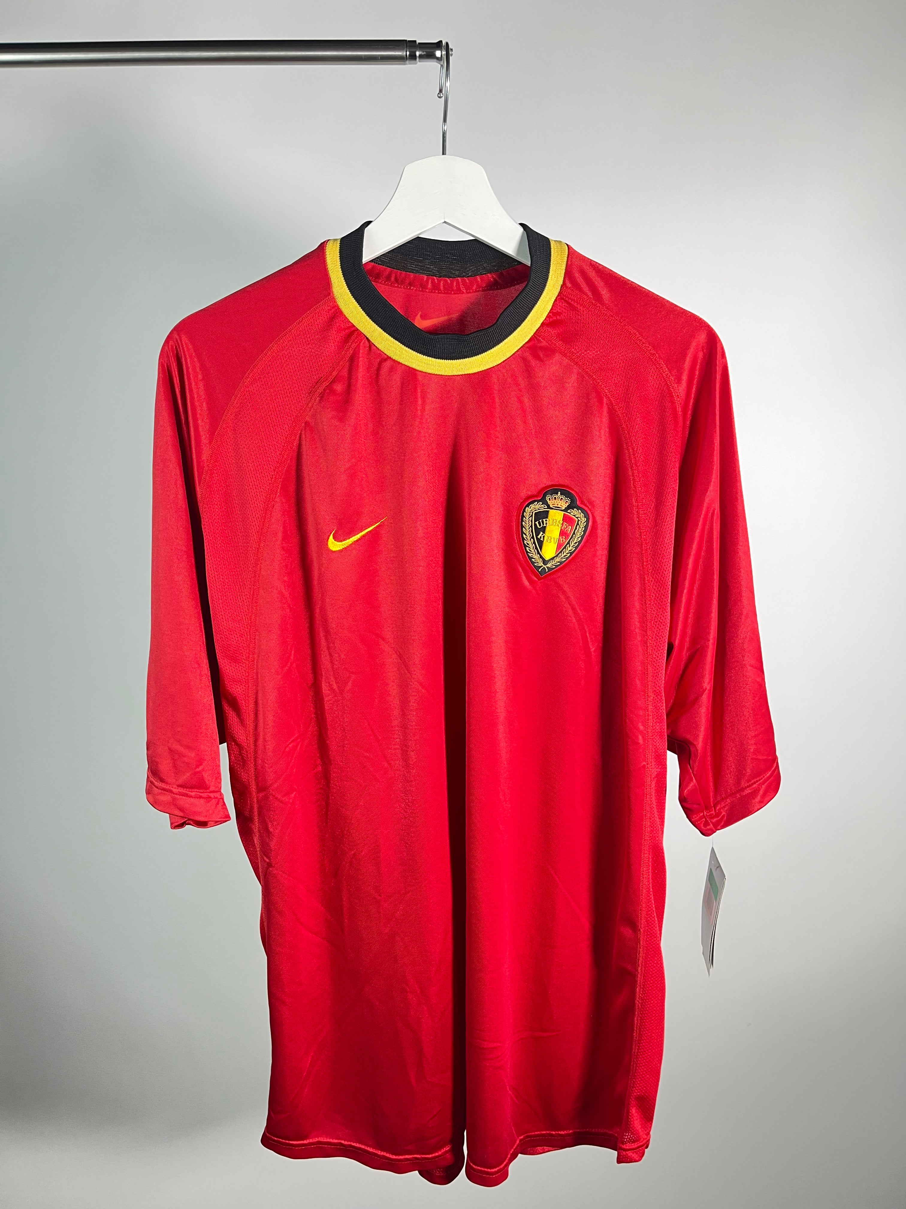 Jersey Bélgica Local 2000 2002 *C/Etiquetas* (XL)