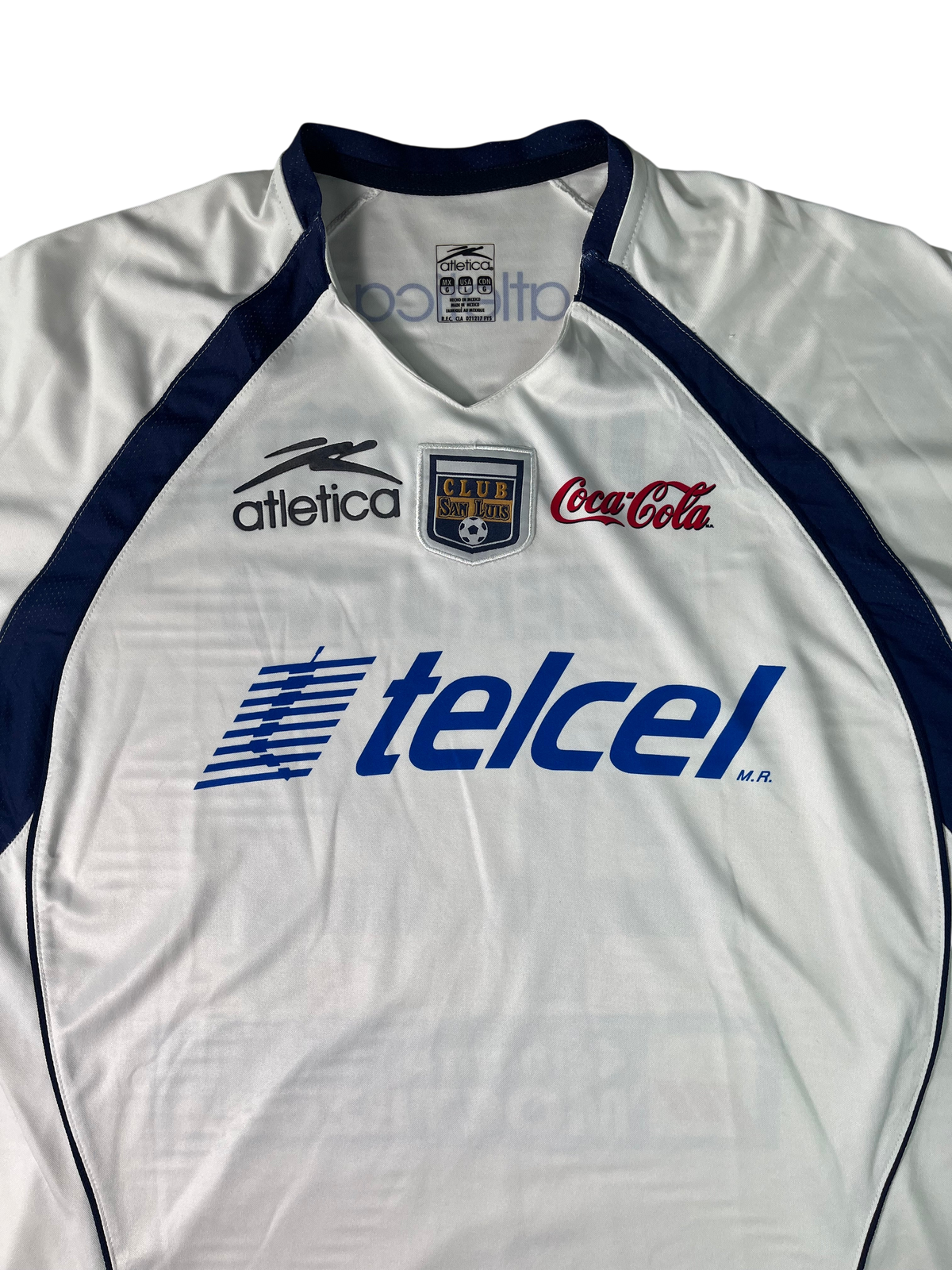Jersey San Luis Visita 2005 2006 Utilería Adrián Zermeño (L)