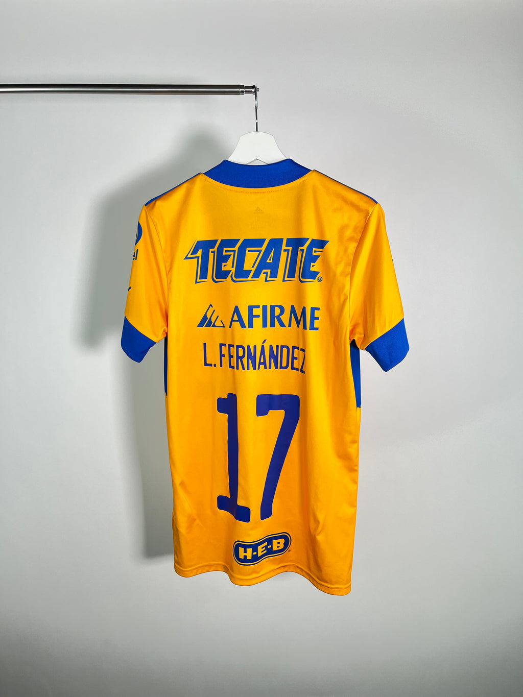 Jersey Tigres Local 2020 2021 Leo Fernández (S)