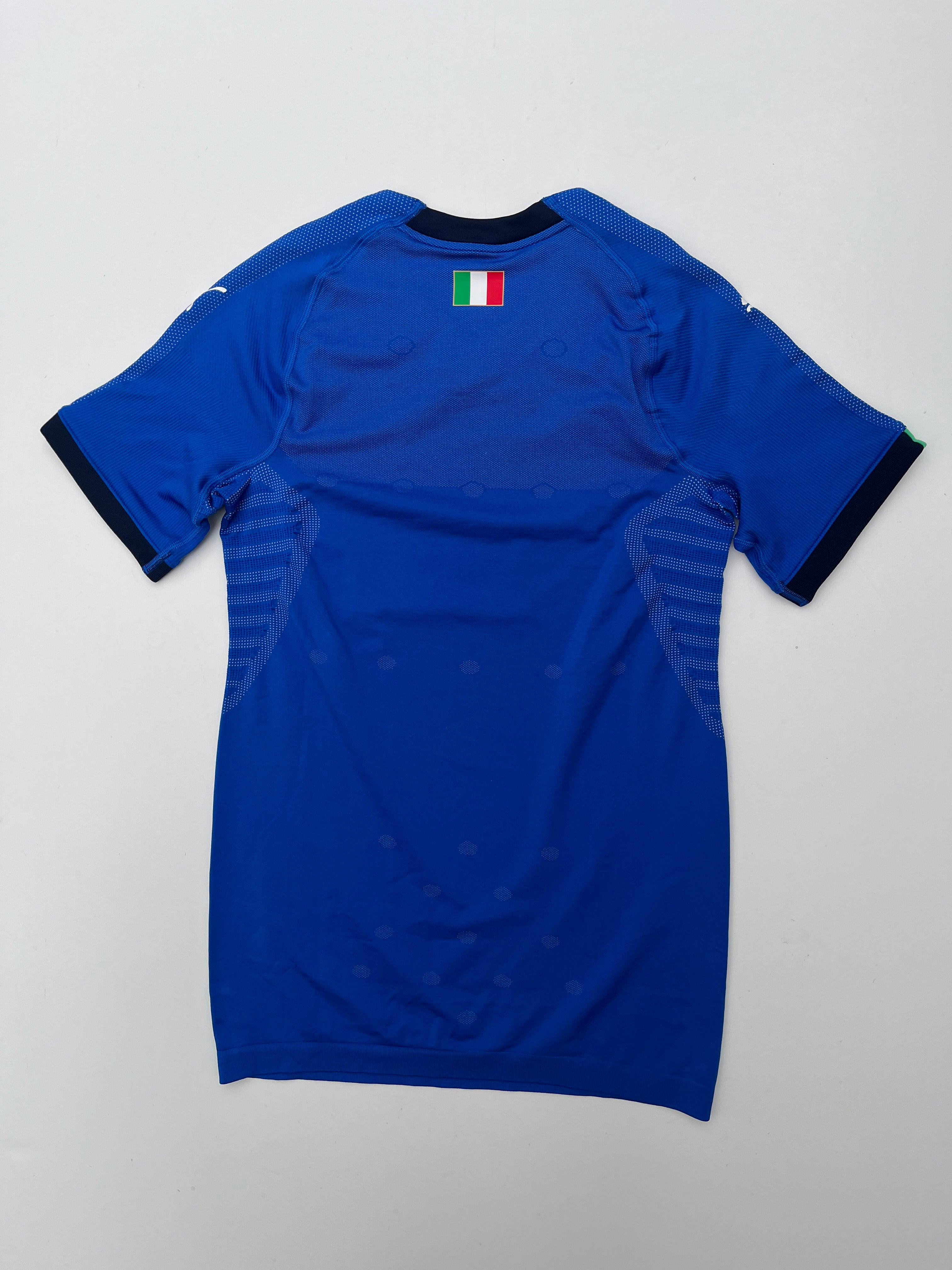 Jersey Italia Local 2018 2019 *Con Caja* Versión Jugador (M)