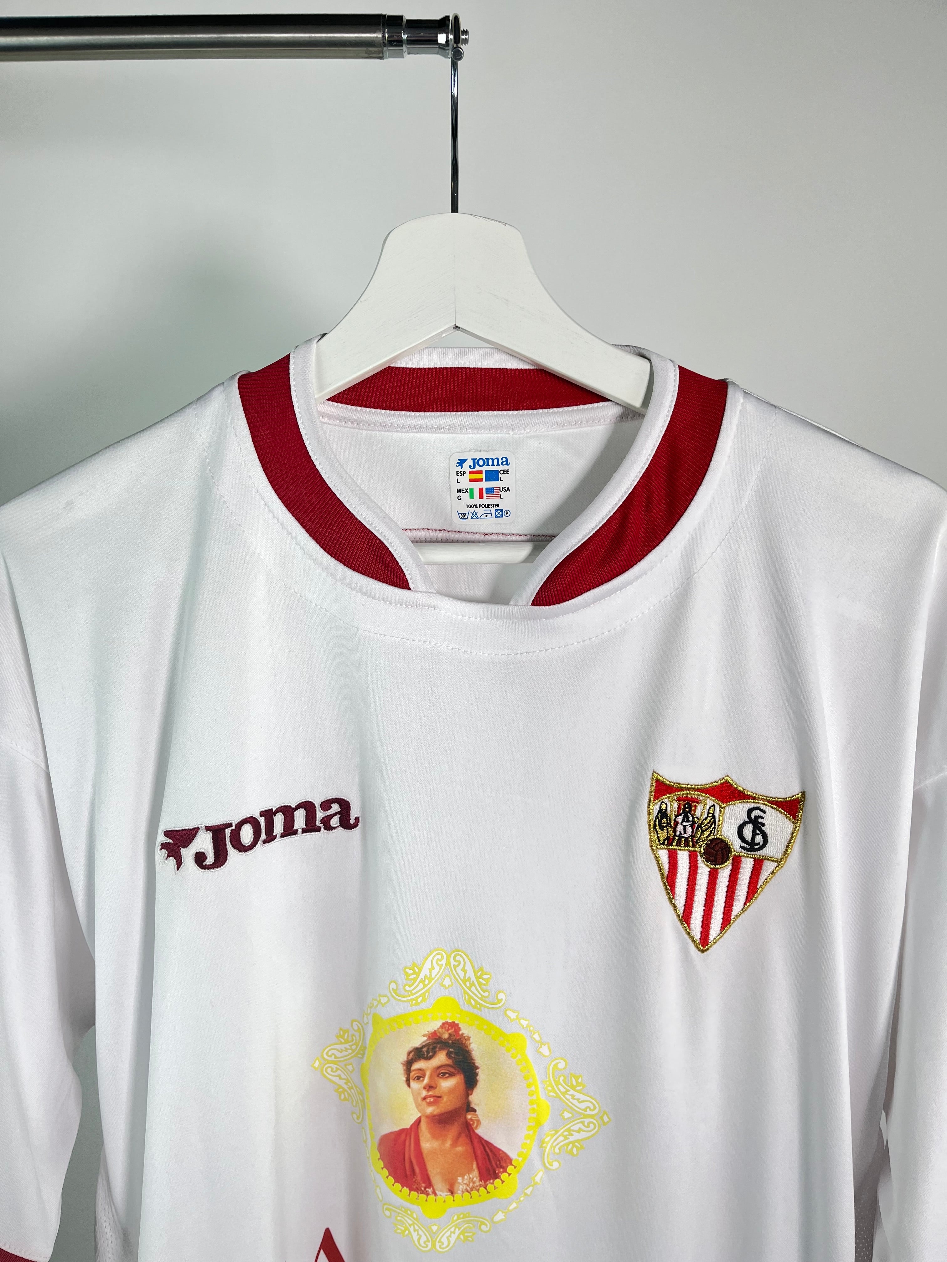 Jersey Sevilla Local 2003 2004 Gerardo Torrado (L)