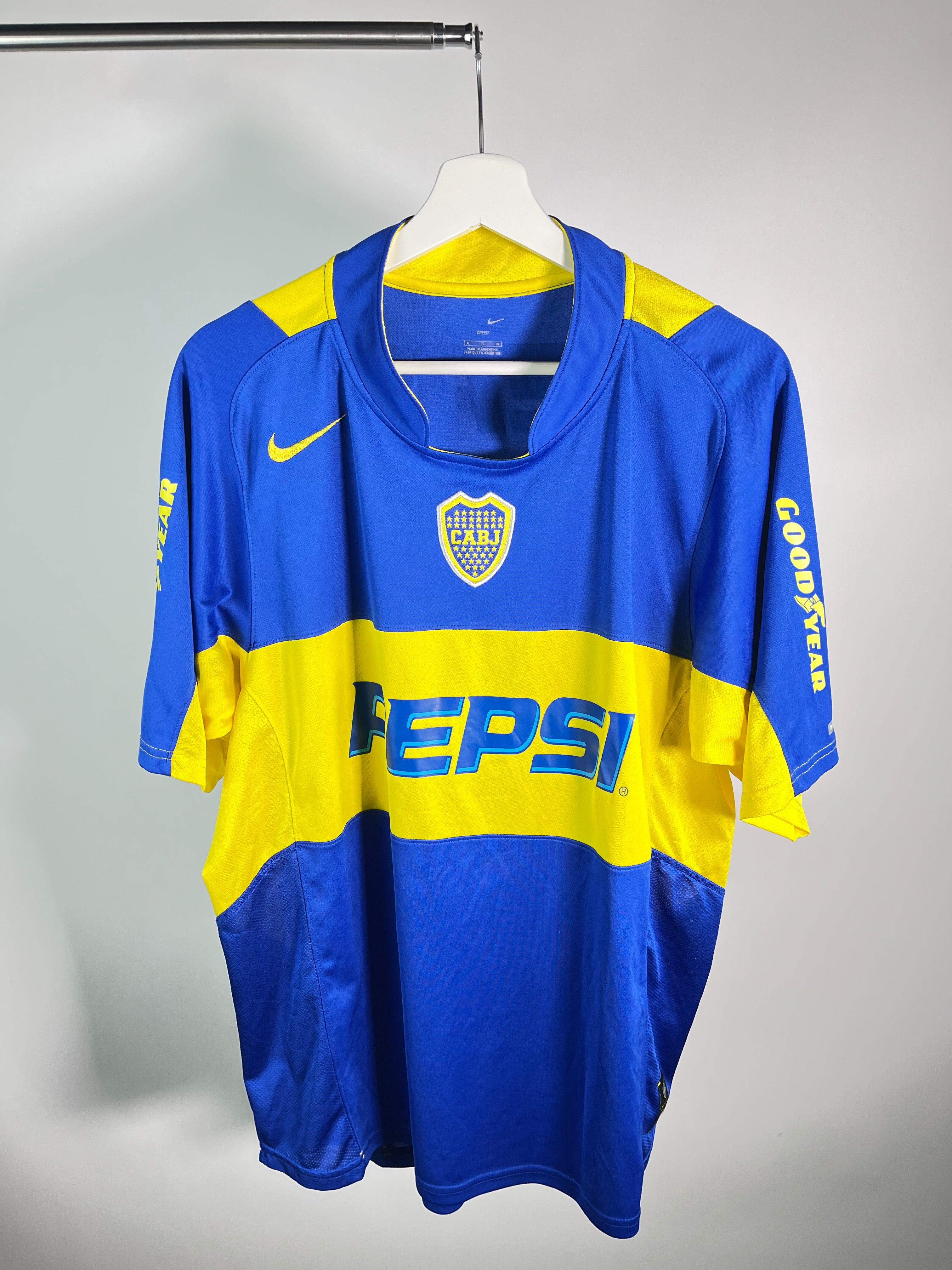 Jersey Boca Juniors Local 2004 2005 Martín Palermo (XL)