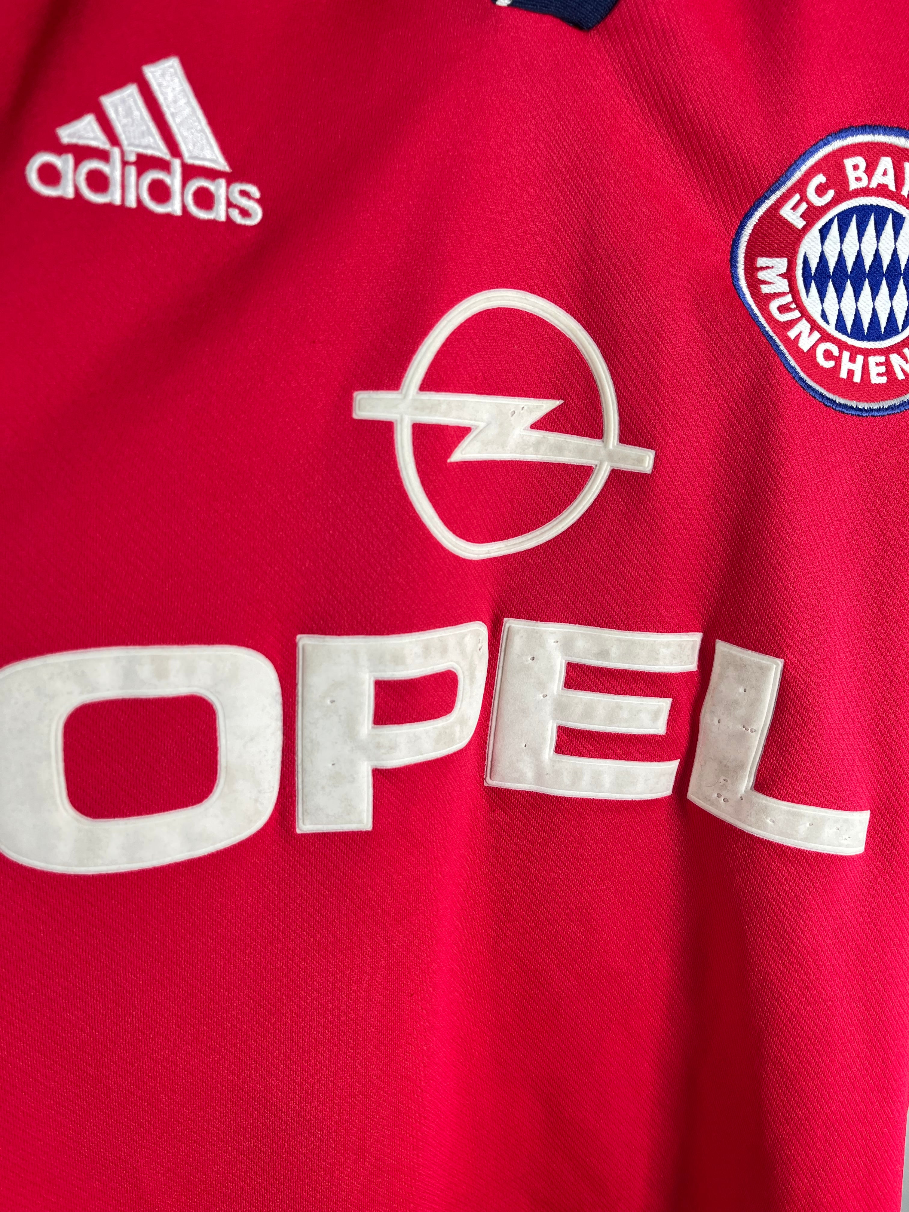 Jersey Bayern Munich Local 2000 2001 Mehmet Scholl (L Mujer)