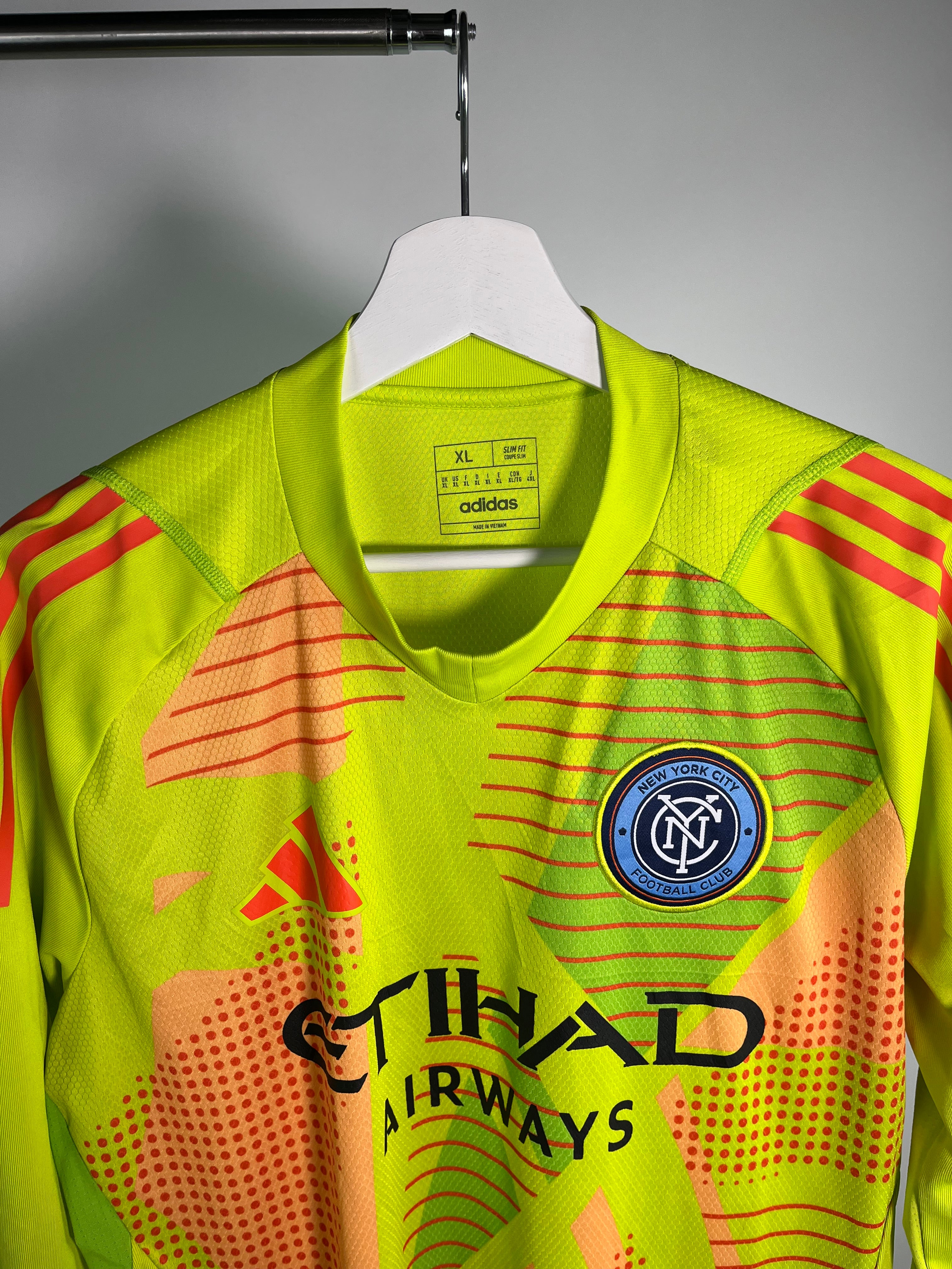 Jersey New York City Portero 2024 2025 Manga Larga Versión Jugador (XL)