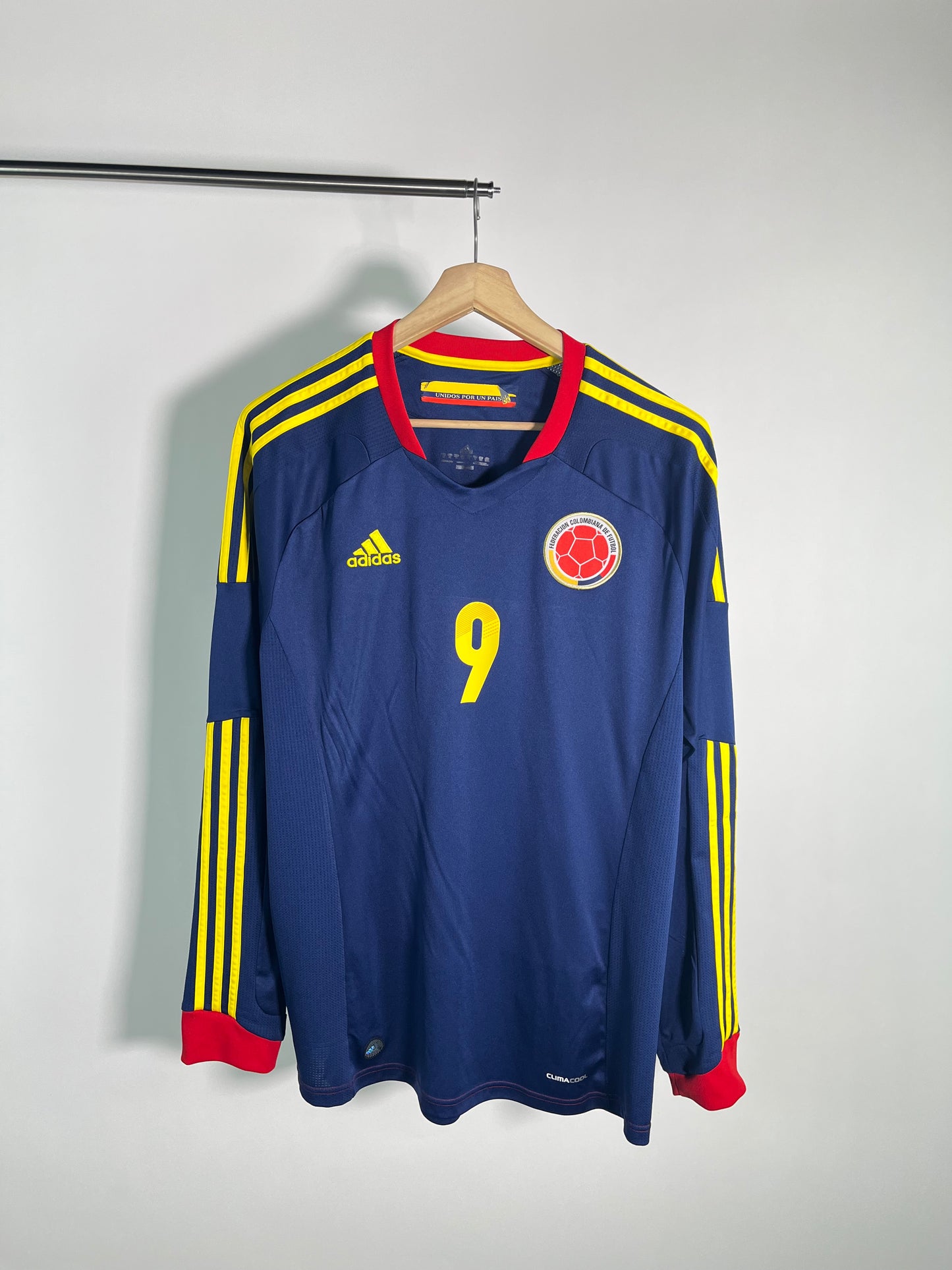Jersey Colombia Visita 2011 2014 Manga Larga Radamel Falcao (XL)