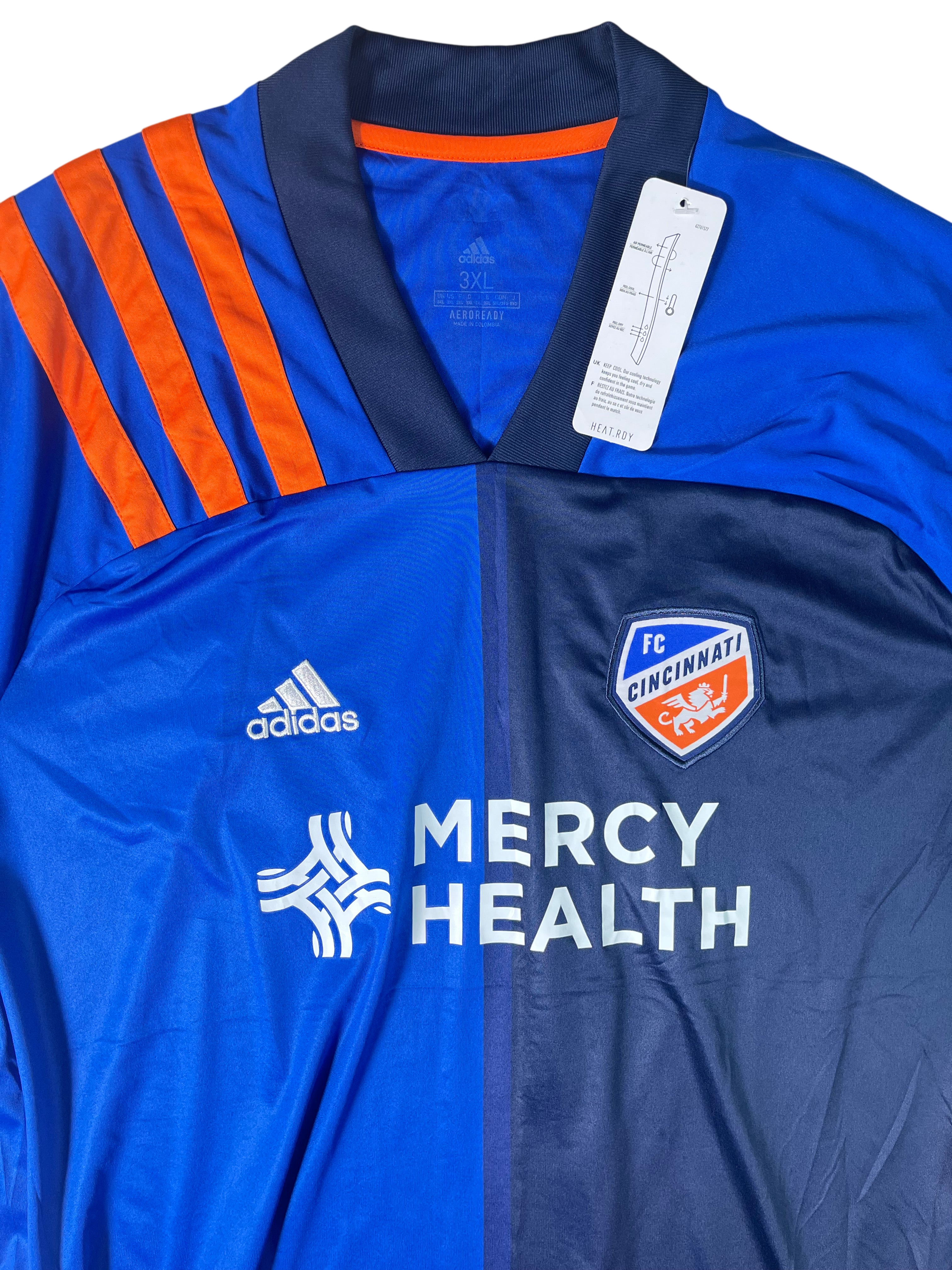 Jersey Cincinnati FC Local 2020 2021 *C/Etiquetas* (XXXL)