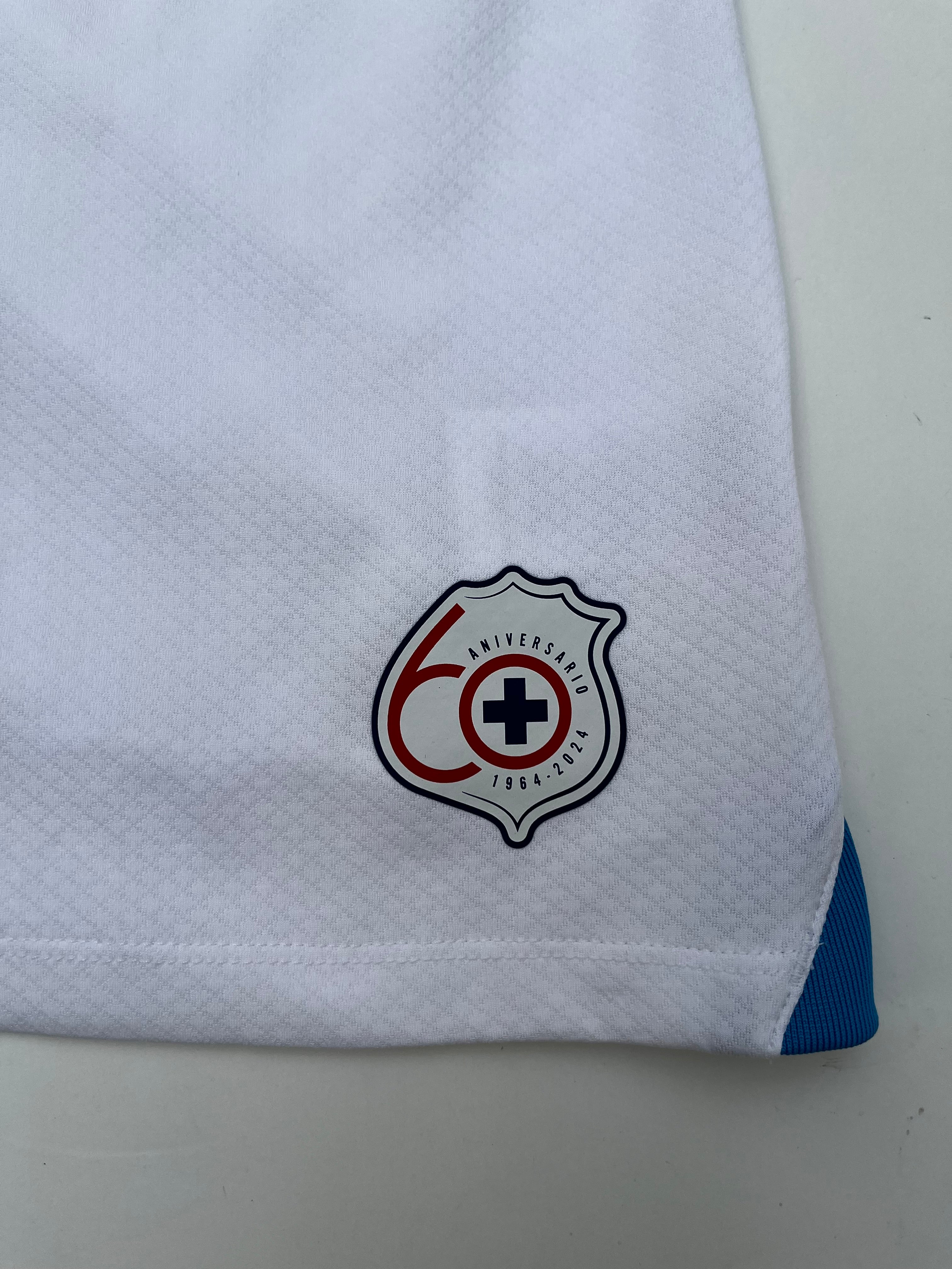 Jersey Cruz Azul Visita 2024 2025 Match Worn Luis Romo (M)