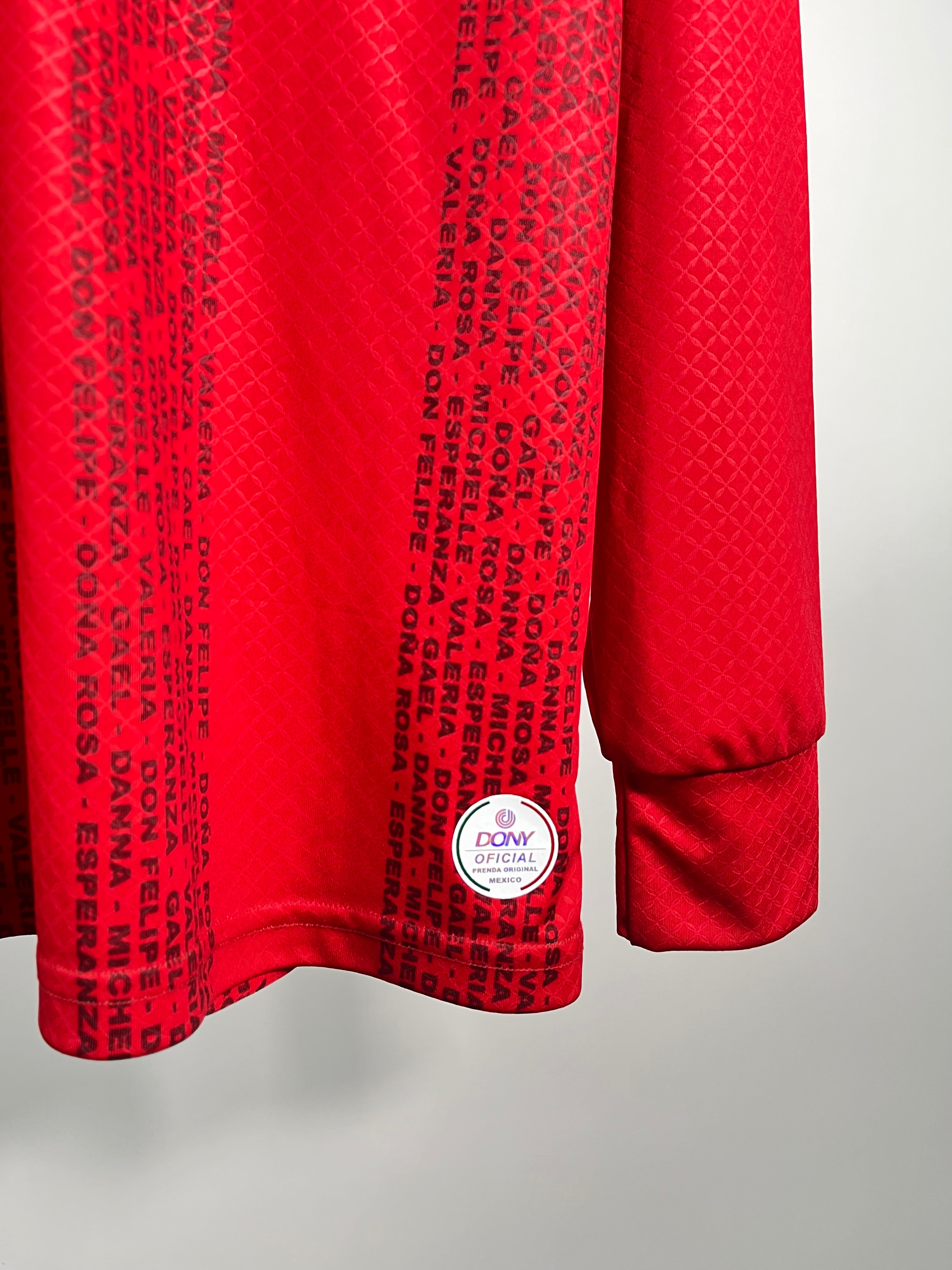 Jersey Ex-Jugadores Guadalajara Portero 2021 Versión Jugador Autografiada Oswaldo Sánchez (L)