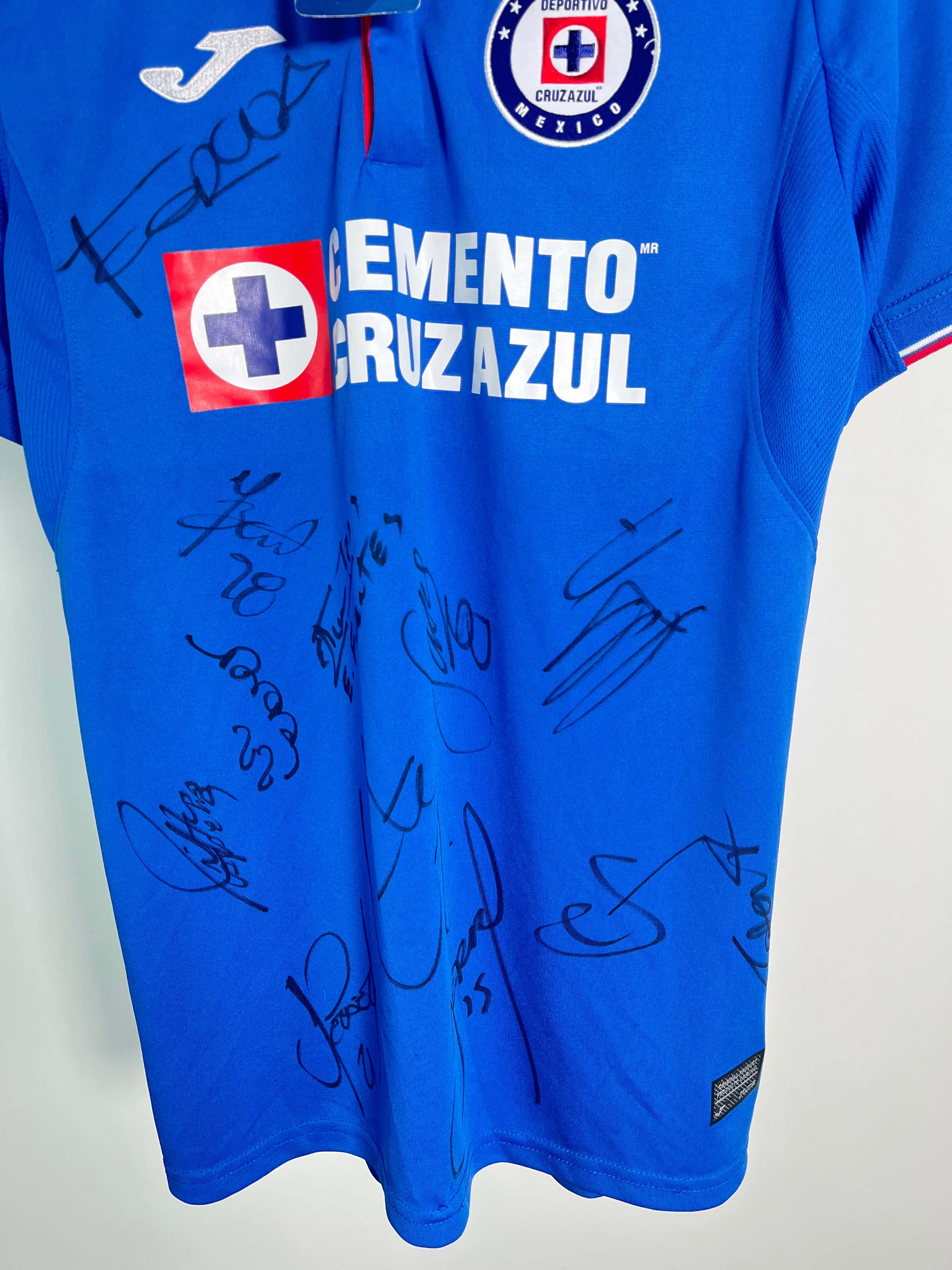 Jersey Cruz Azul Local 2018 2019 Autografiado *C/Etiquetas* (S)