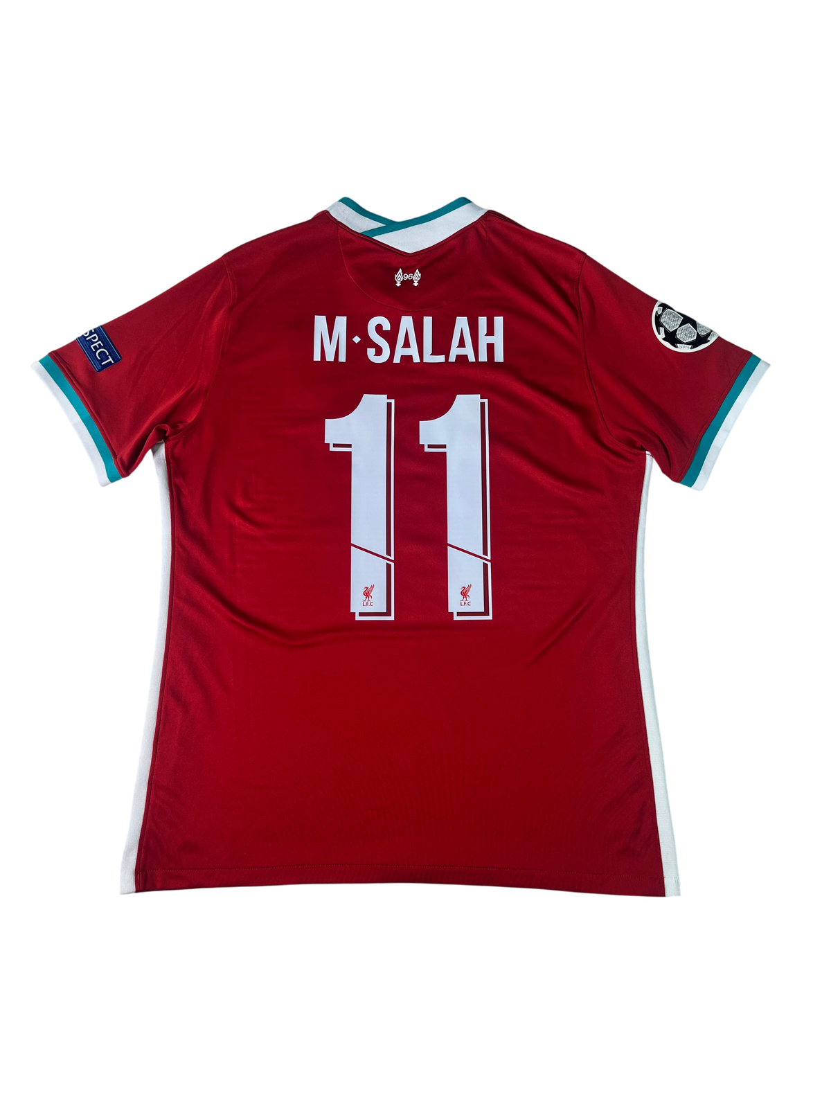 Jersey Liverpool Local 2020 2021 *Champions League* Mohamed Salah (L)