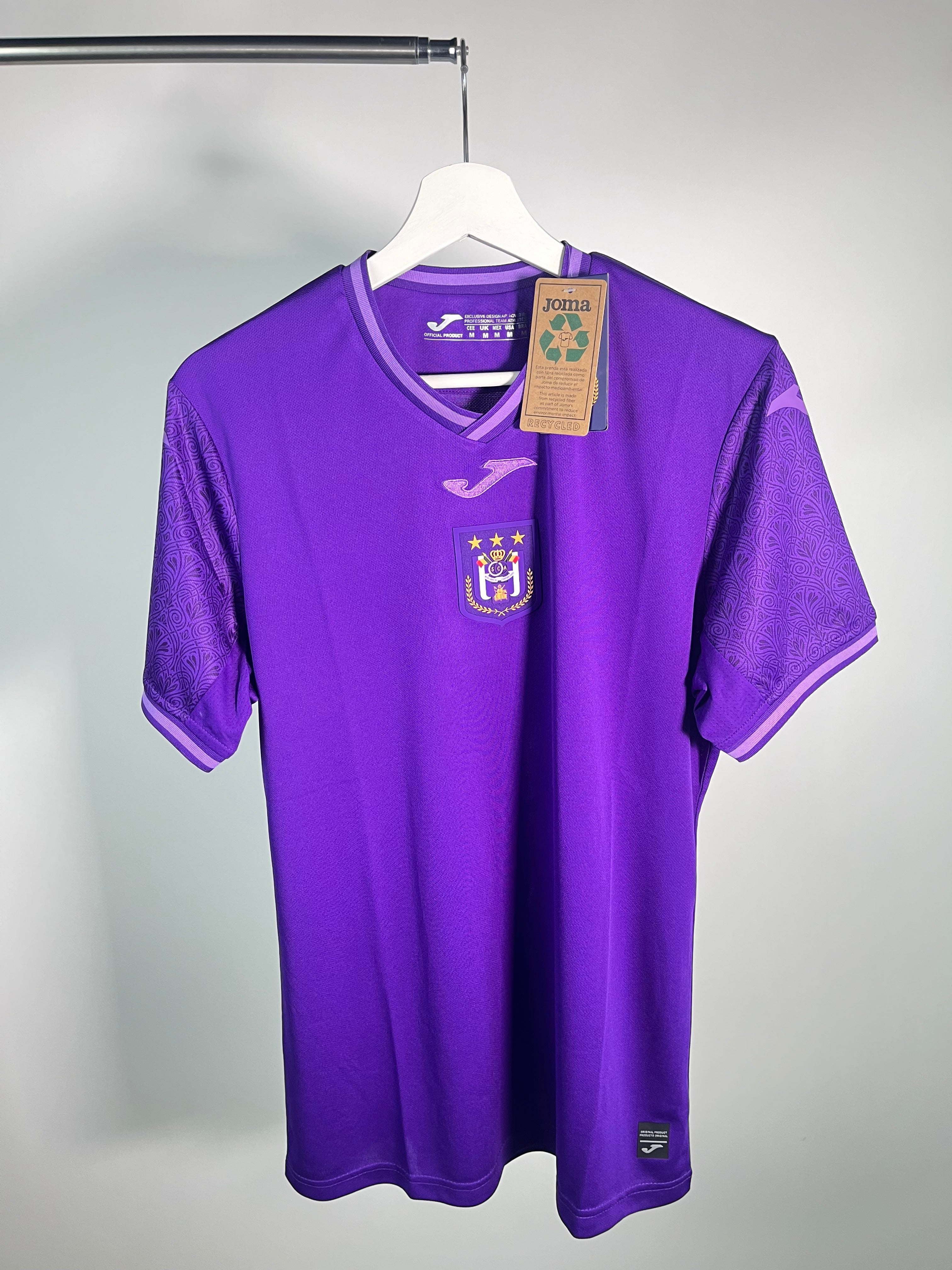 Jersey Anderlecht Local 2024 2025 César "Chino" Huerta *C/Etiquetas* (M)