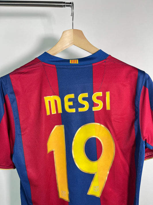 Jersey Barcelona Local 2007 2008 Lionel Messi (M)