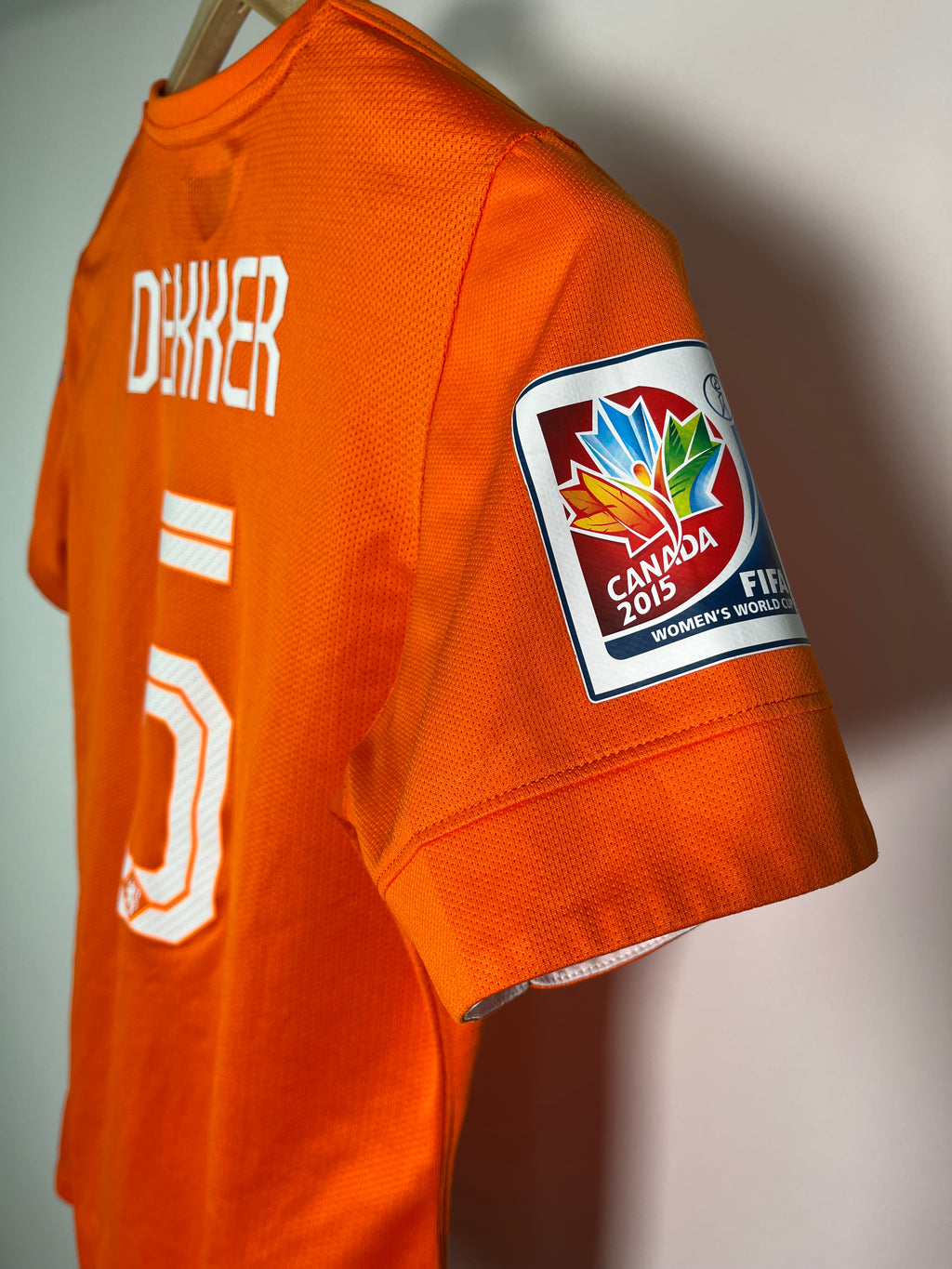 Jersey Holanda Local 2015 2016 Utilería Maxim Dekker (L mujer)