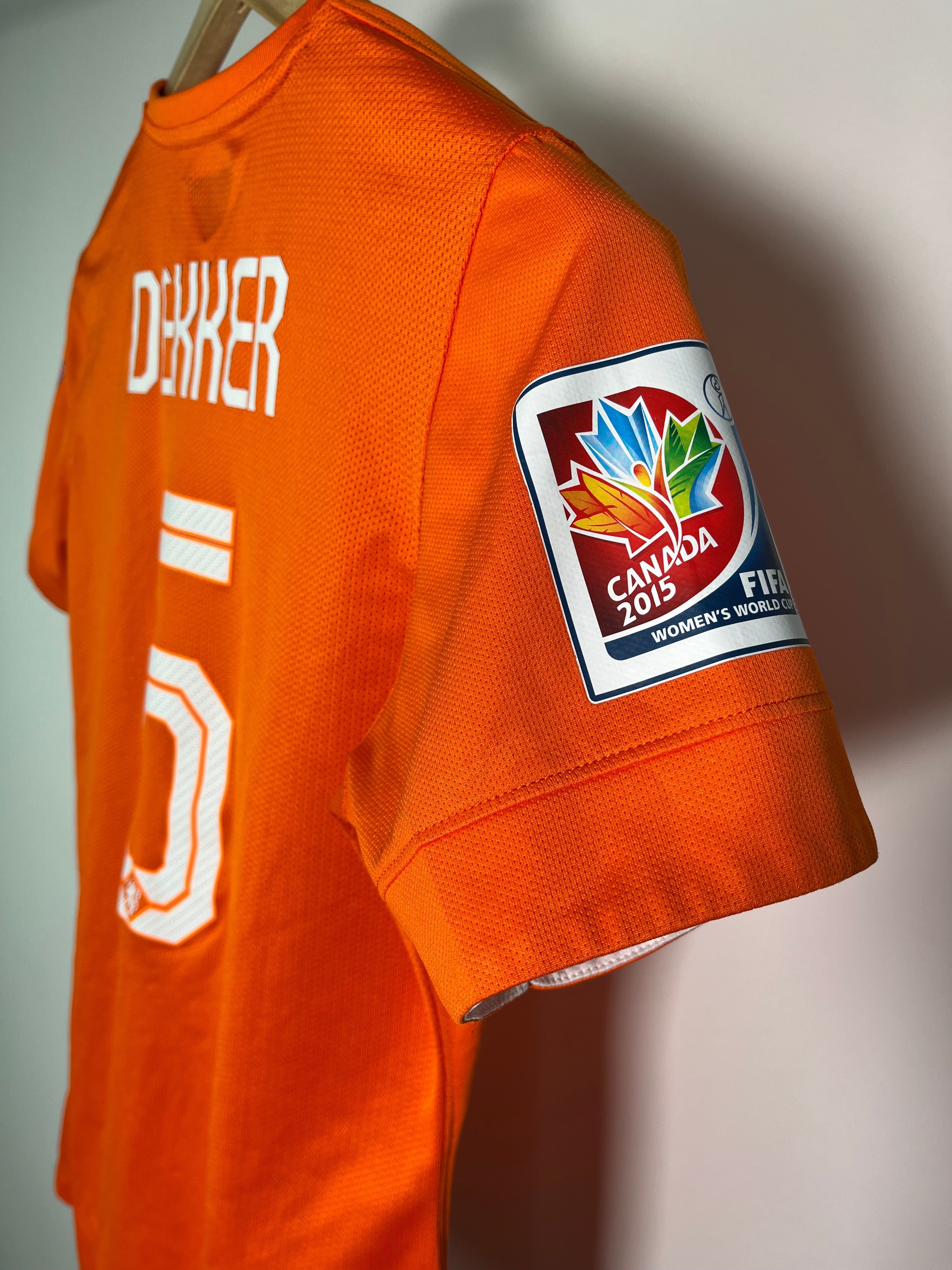 Jersey Holanda Local 2015 2016 Utilería Maxim Dekker (L mujer)
