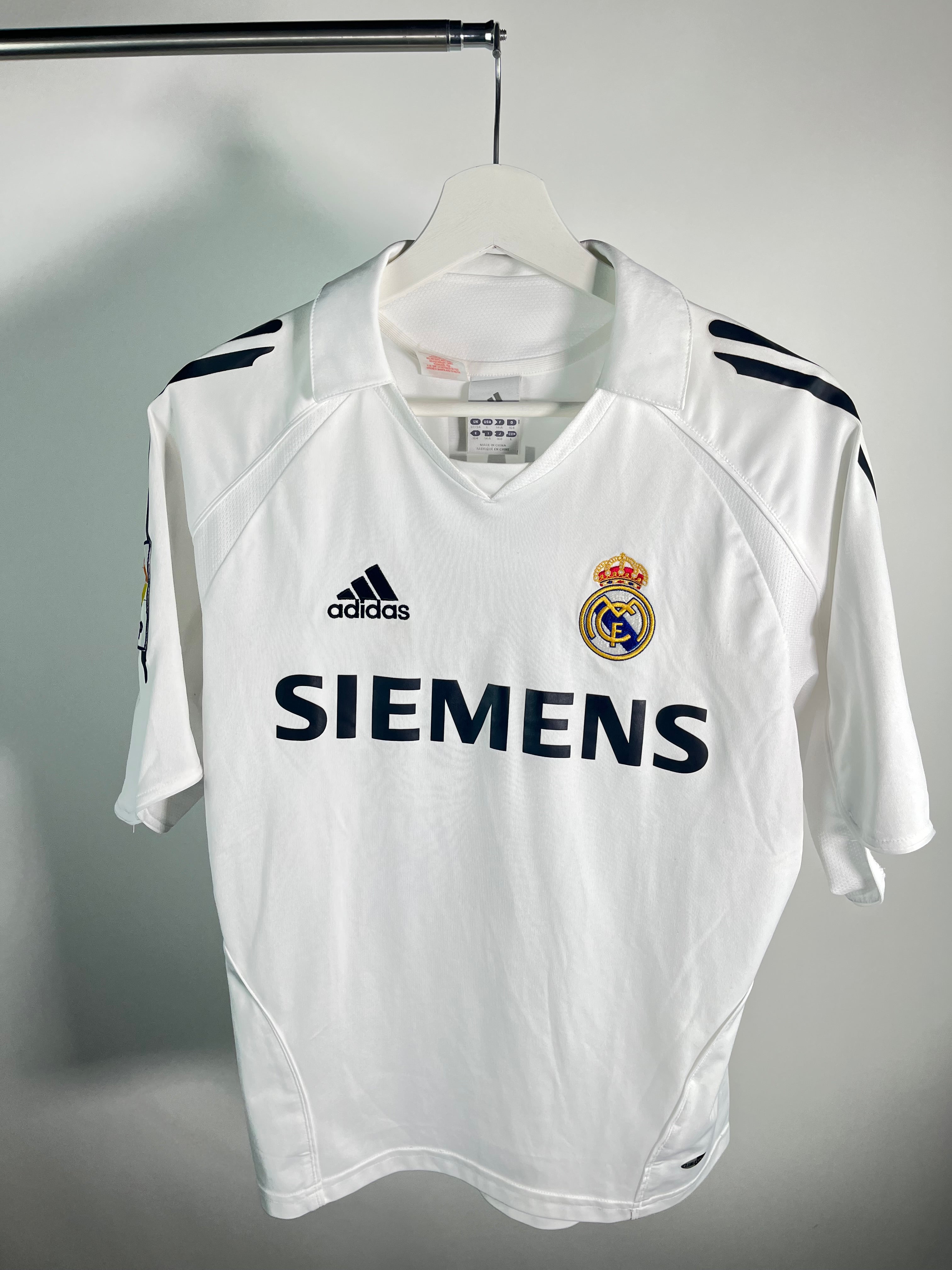Jersey Real Madrid Local 2005 2006 Ronaldo Nazario (L Niño)
