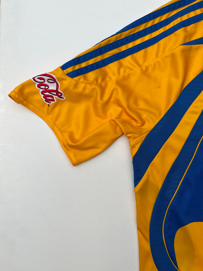 Tigres Home Jersey 2007 2008 Autographed Lucas Lobos (L)