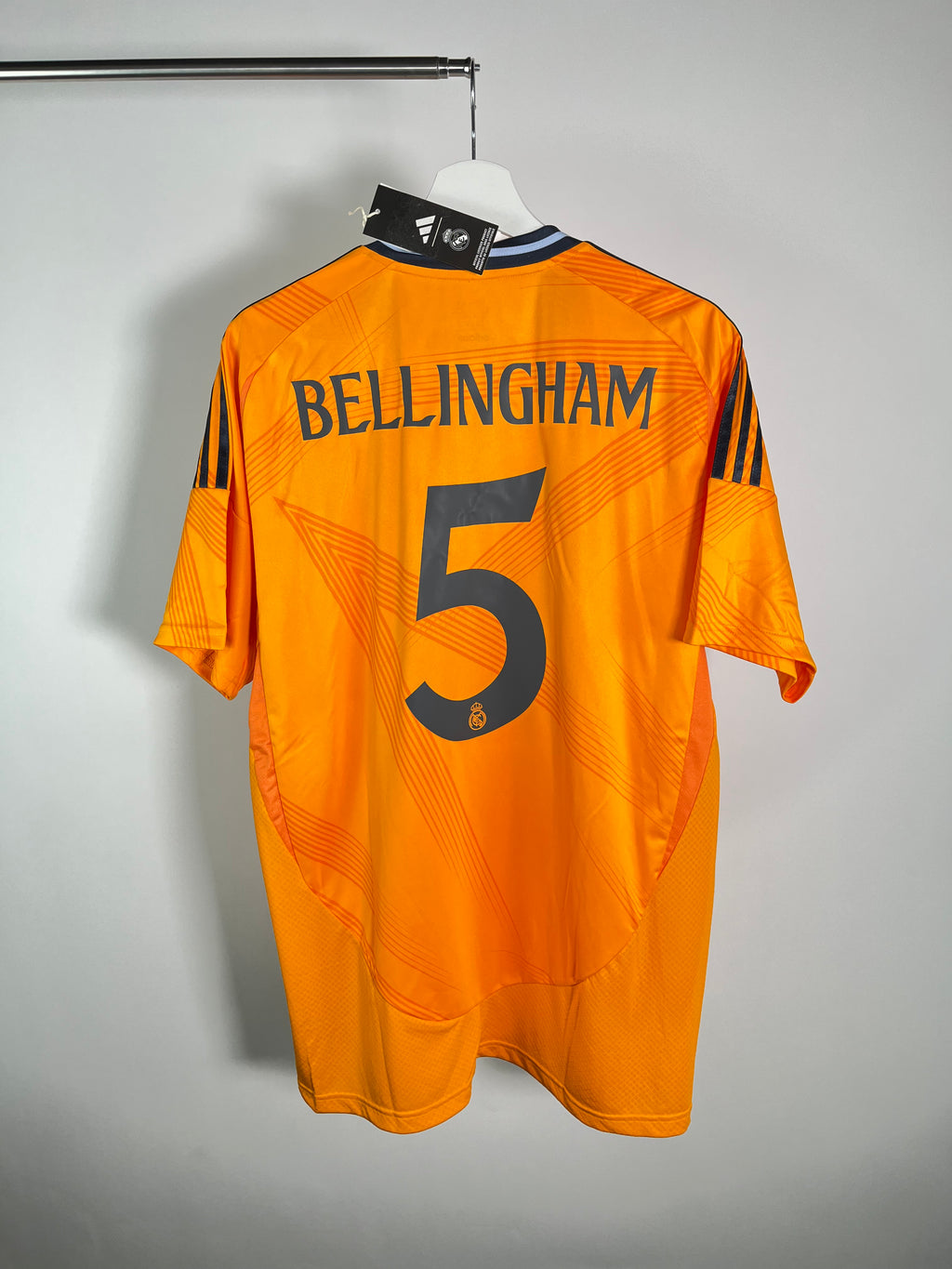 Jersey Real Madrid Visita 2024 2025 Jude Bellingham *C/Etiquetas*(XL)