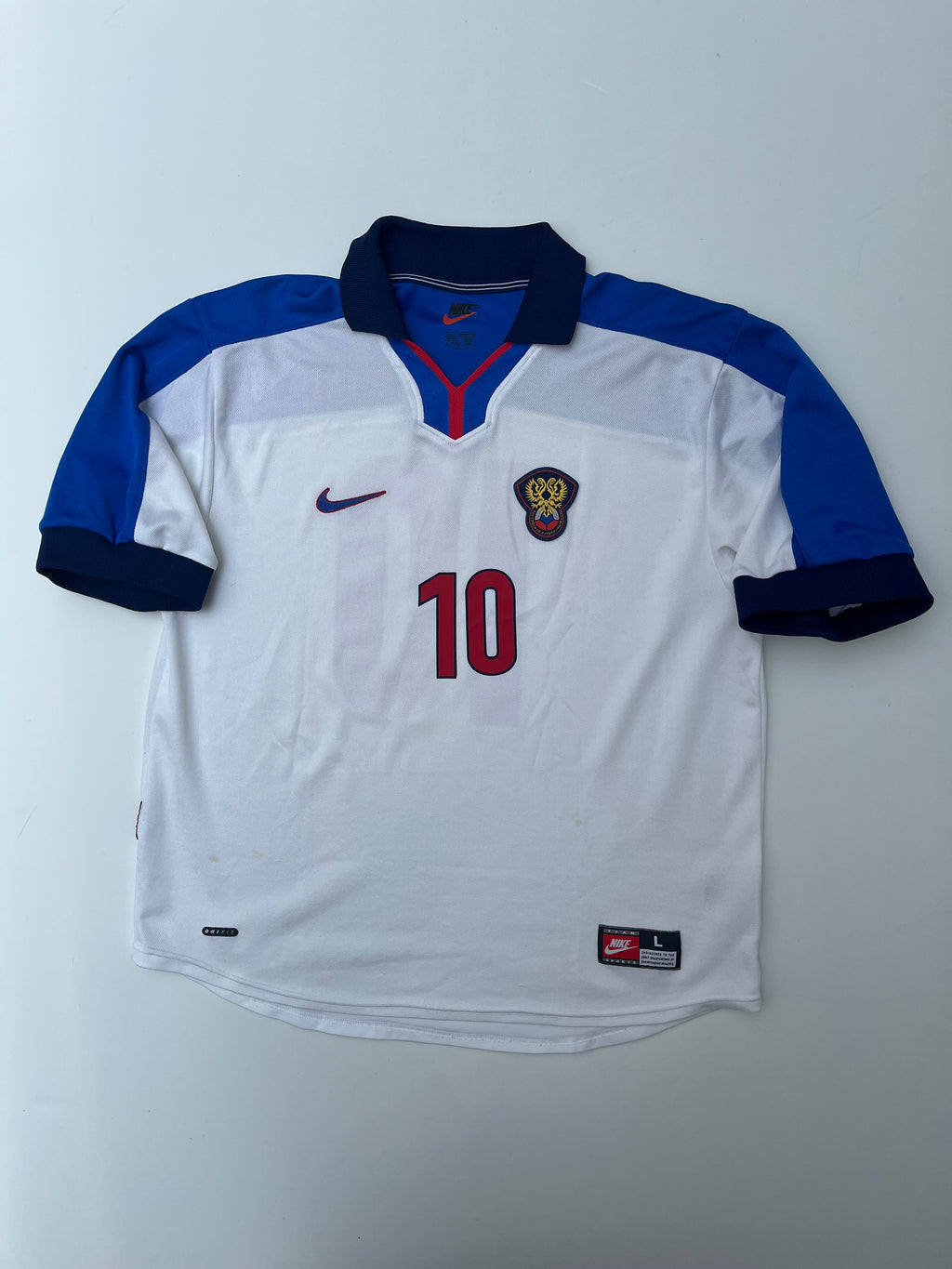 Jersey Rusia Visita 1998 1999 Aleksandr Mostovói (L)
