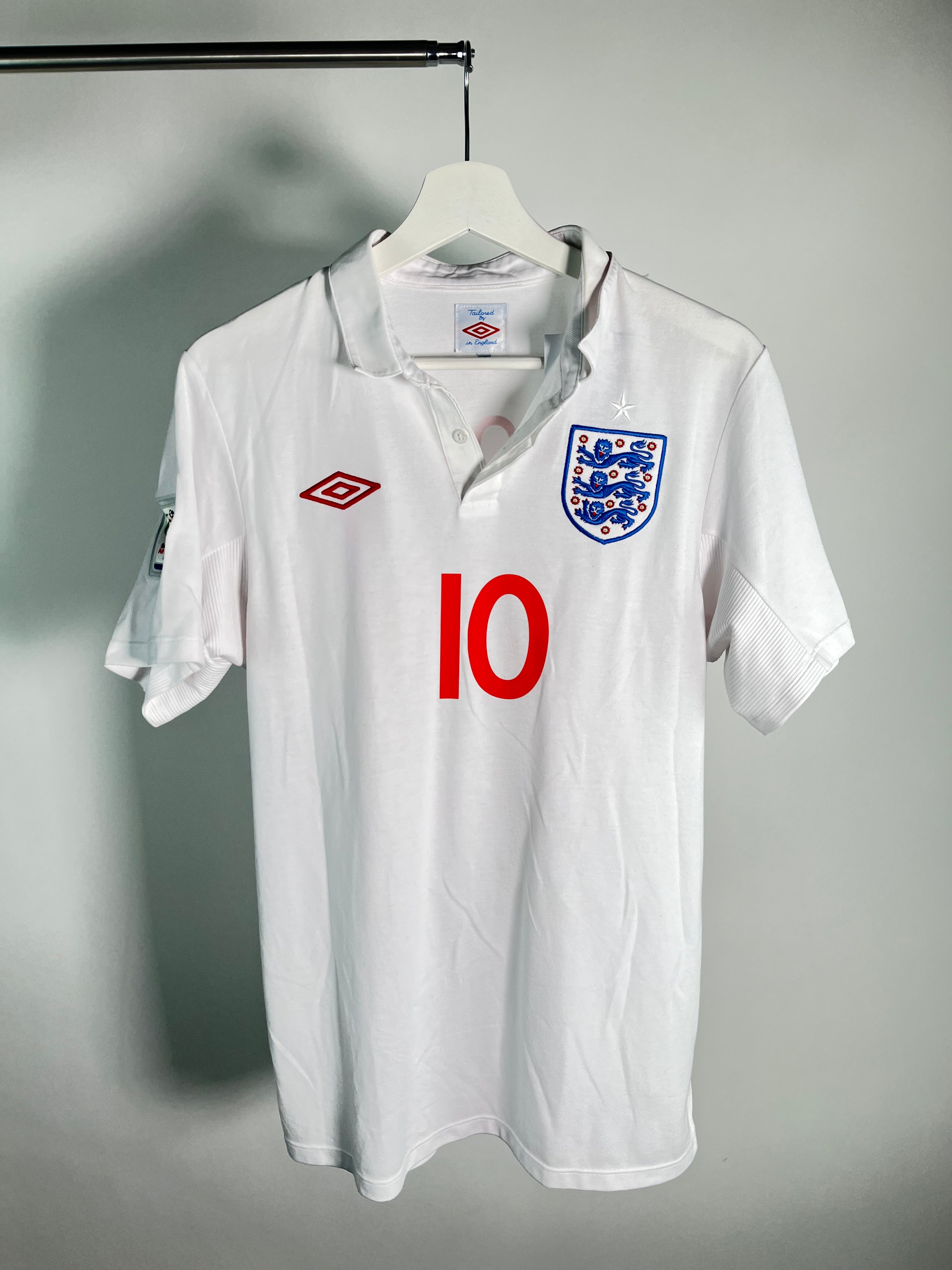 Jersey Inglaterra Local 2010 2012 Wayne Rooney (S)