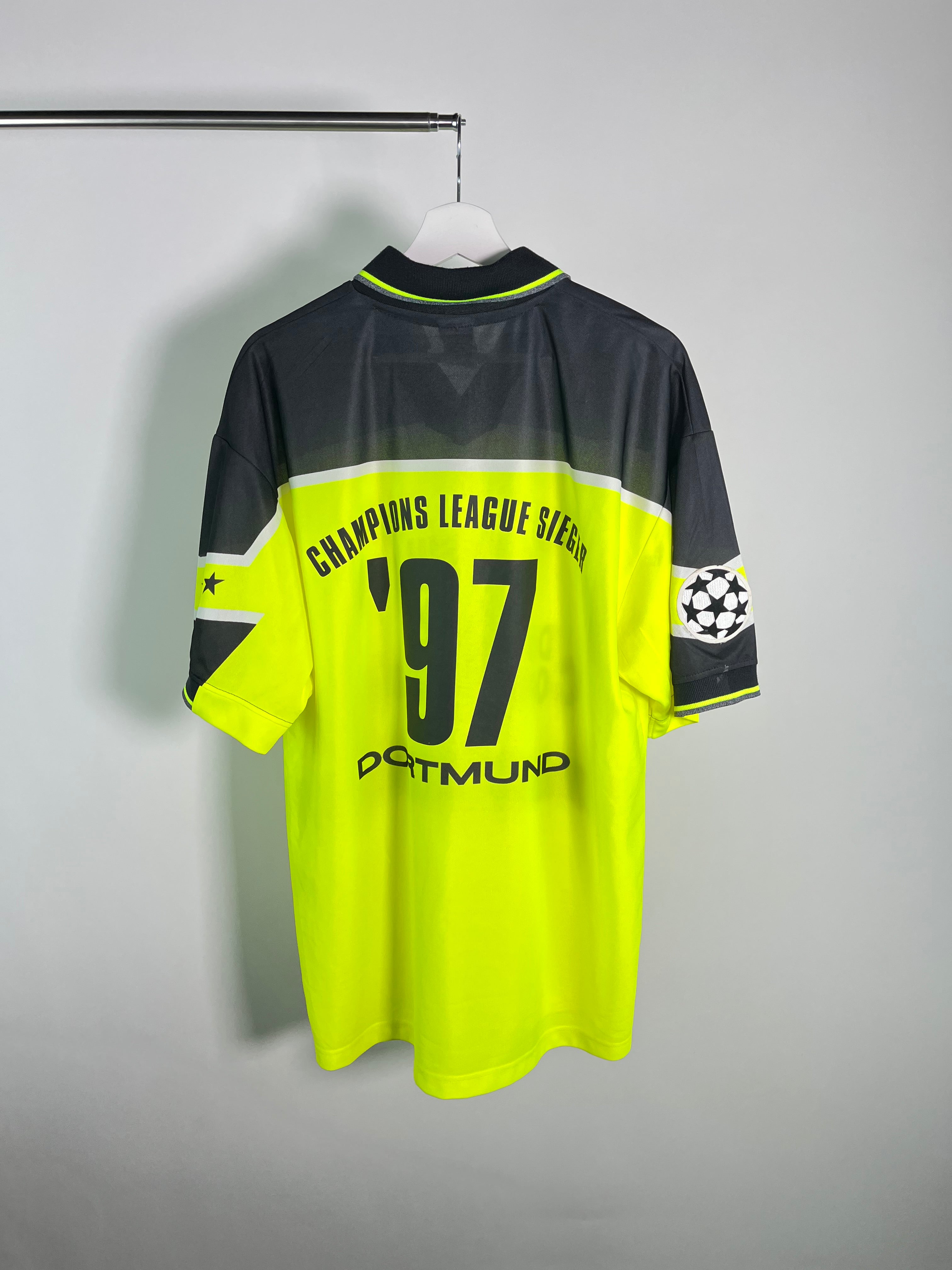 Jersey Borussia Dortmund Especial Campeonato 1996 1997 Champions League Sieger (XL)