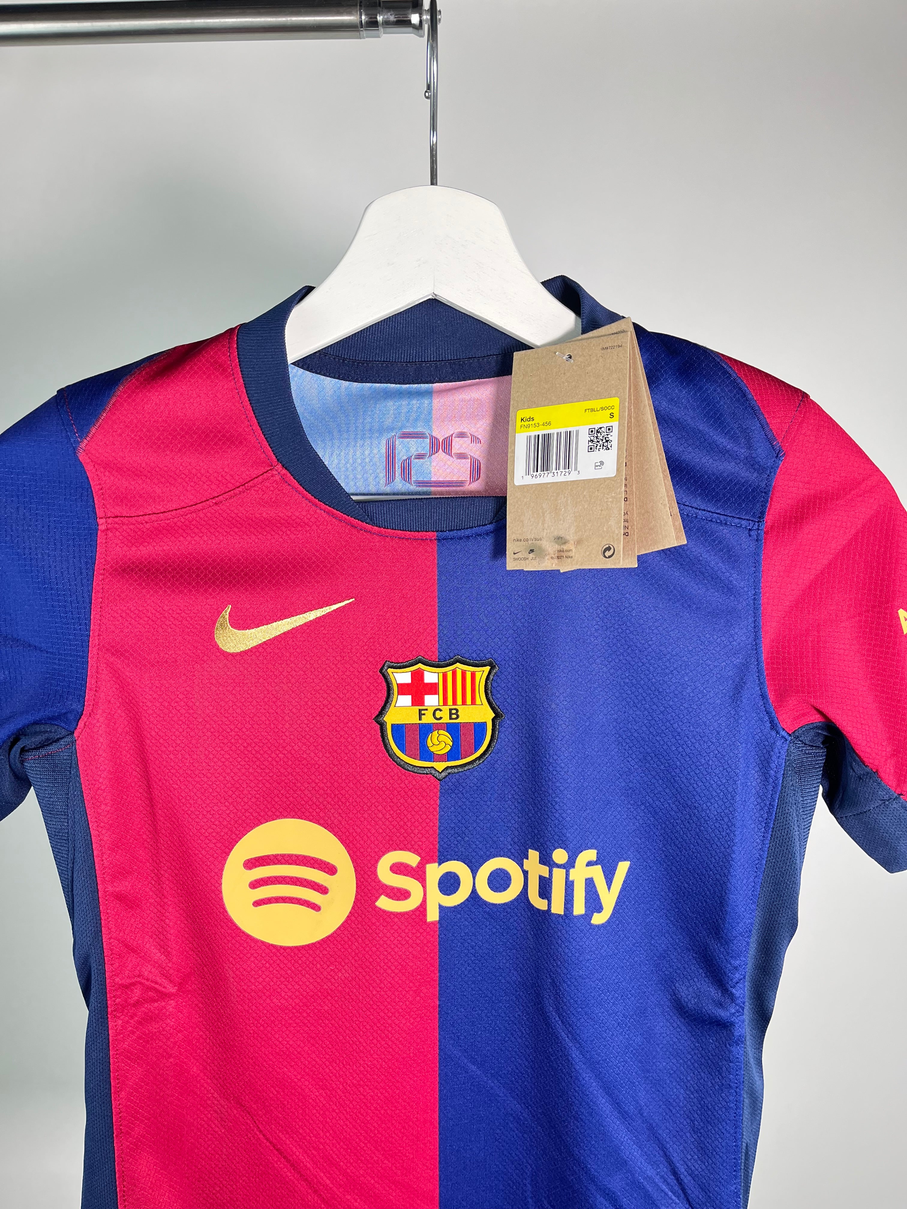 Jersey Barcelona Local 2024 2025 *C/Etiquetas* (S Niño)