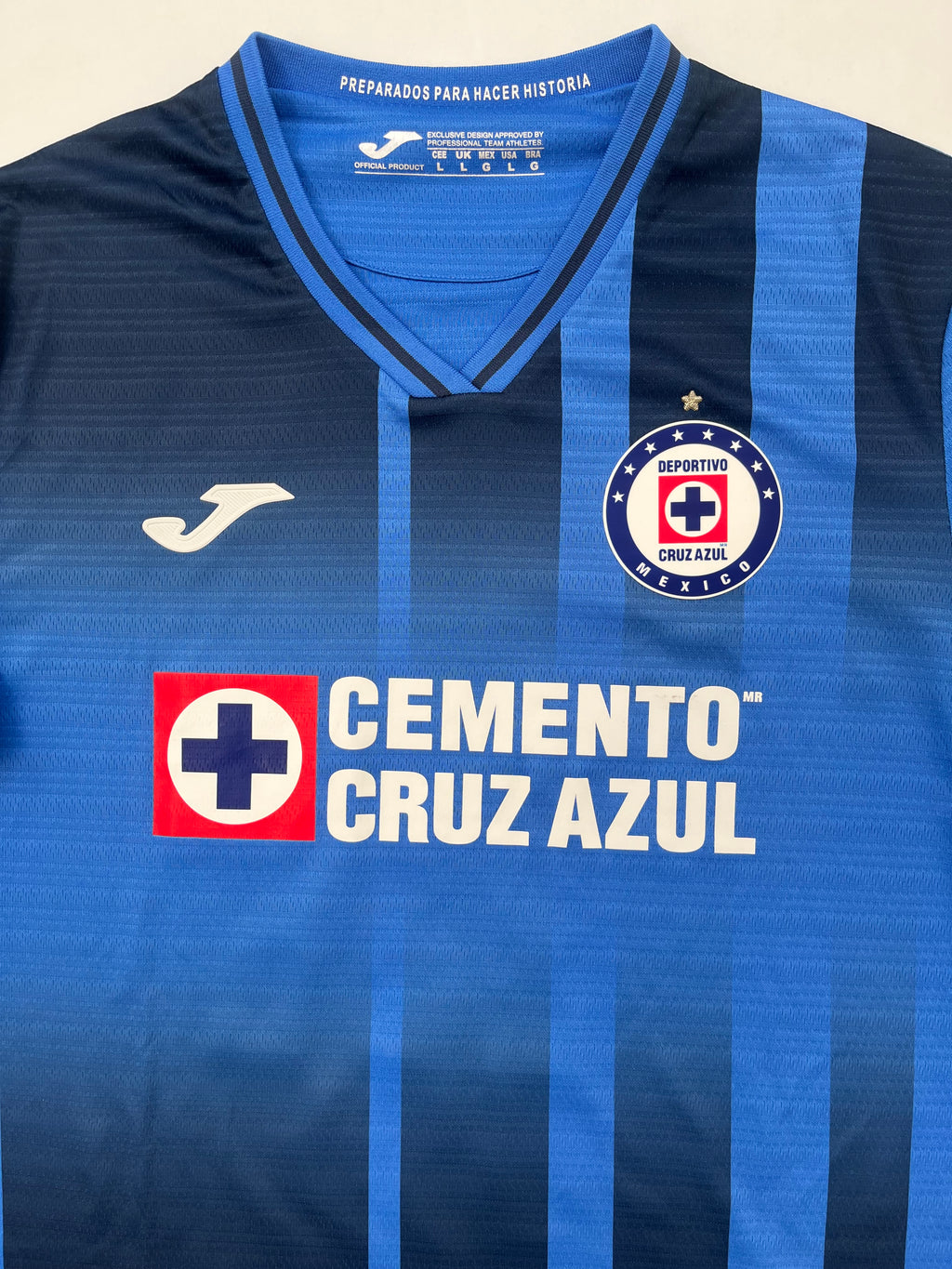 Jersey Cruz Azul Local 2021 2022 Match Worn Lucas Passerini (L)