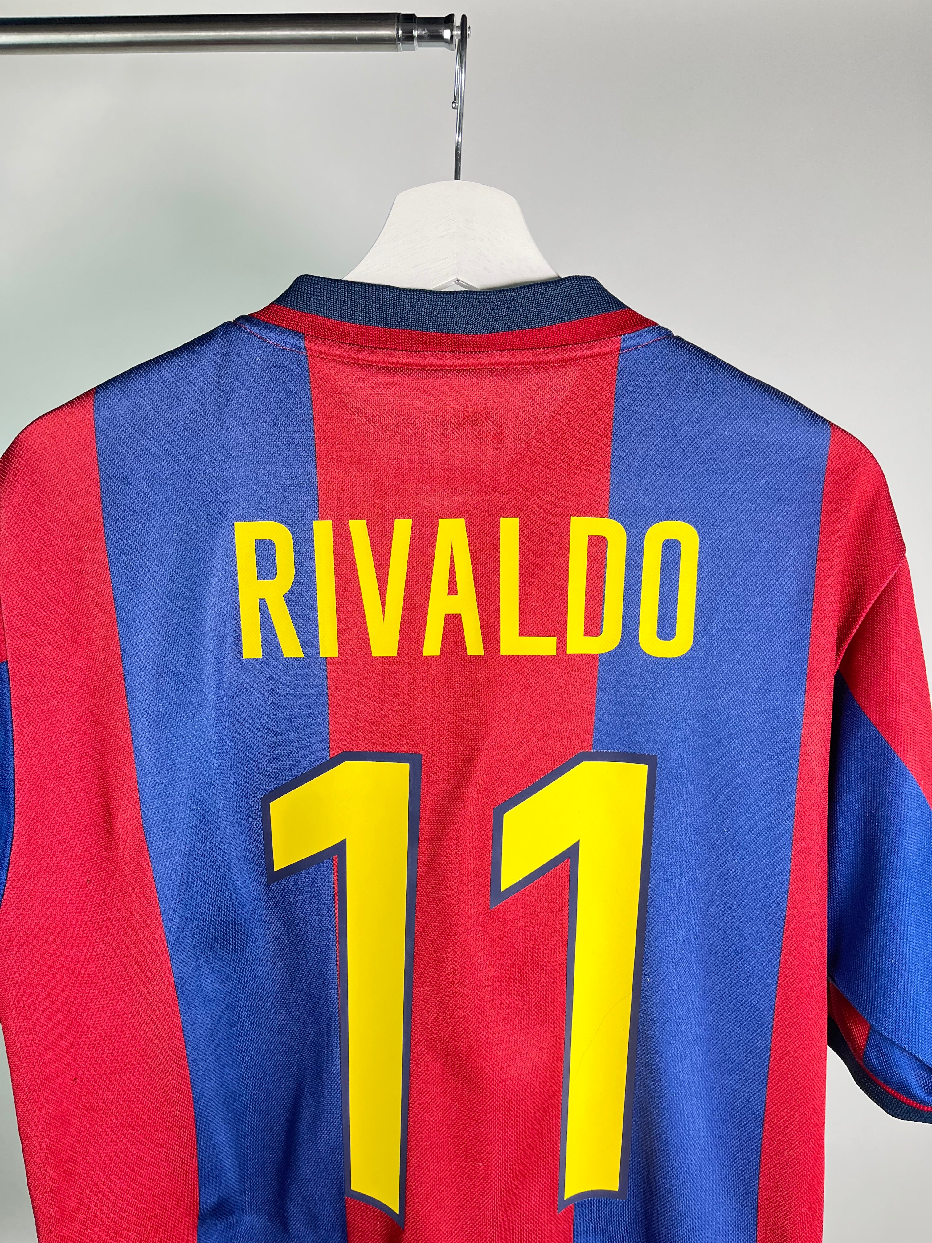 Jersey Barcelona Local 1998 1999 Rivaldo (S)
