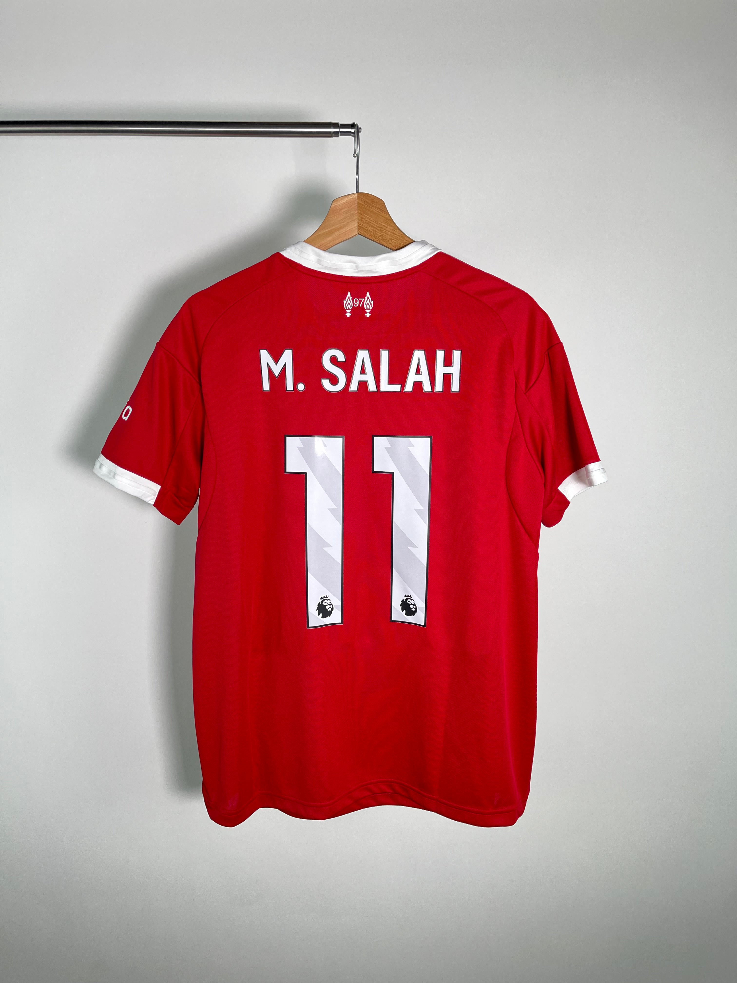 Jersey Liverpool Local 2025 2026 Mohamed Salah (L Mujer)