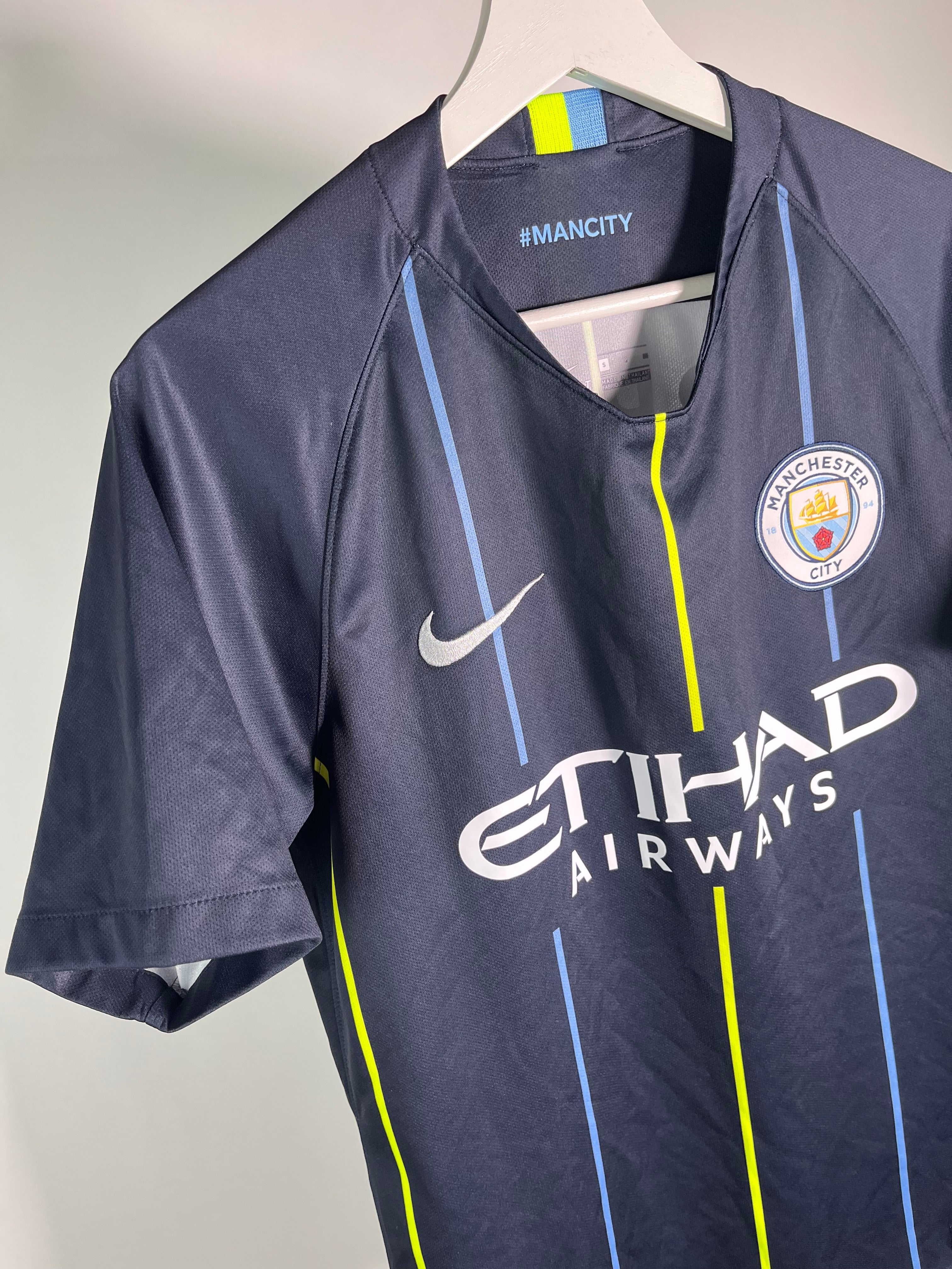 Jersey Manchester City Visita 2018 2019 Kevin De Bruyne (S)